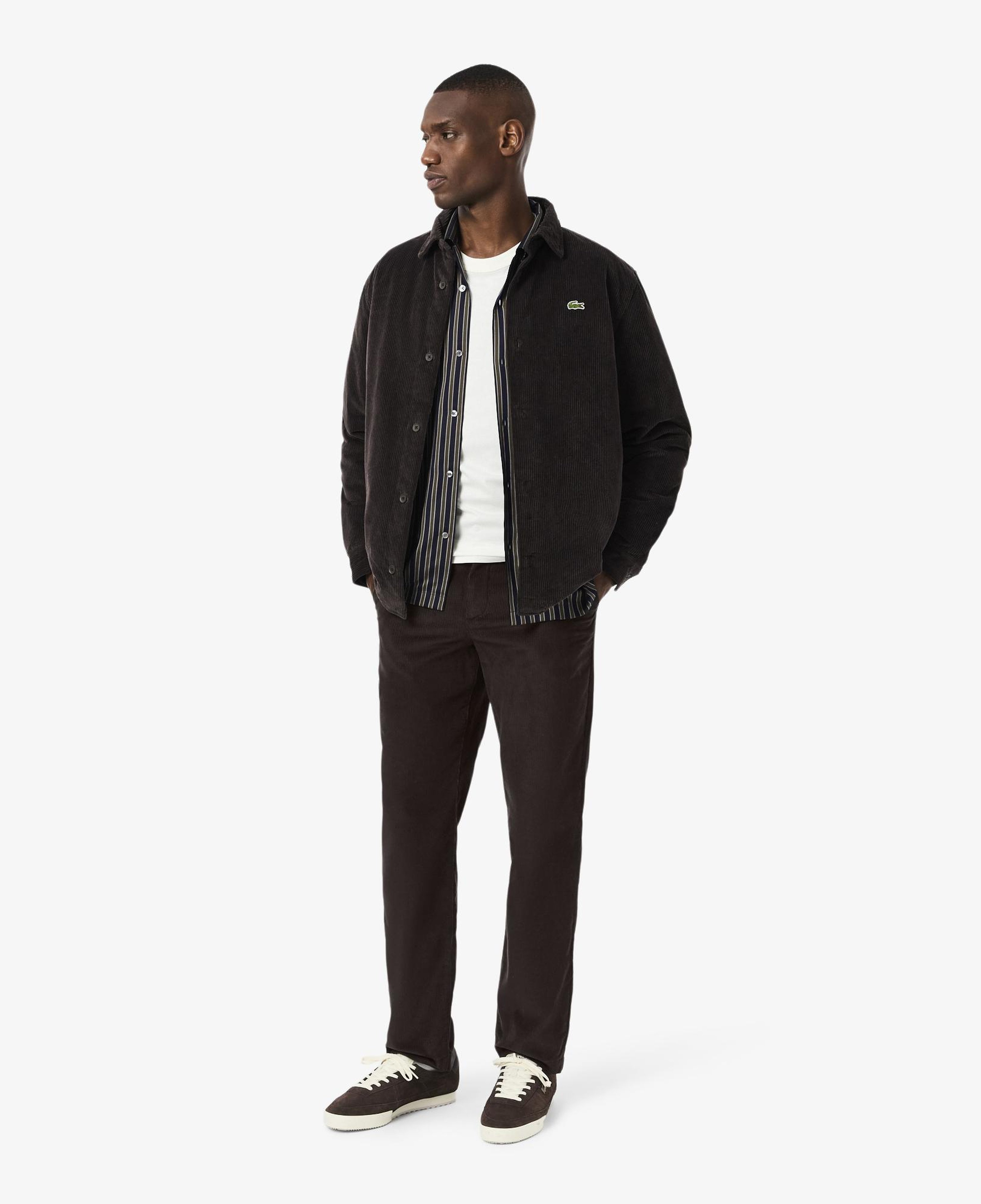 Lacoste Erkek Regular Fit Chino Kahverengi Pantolon