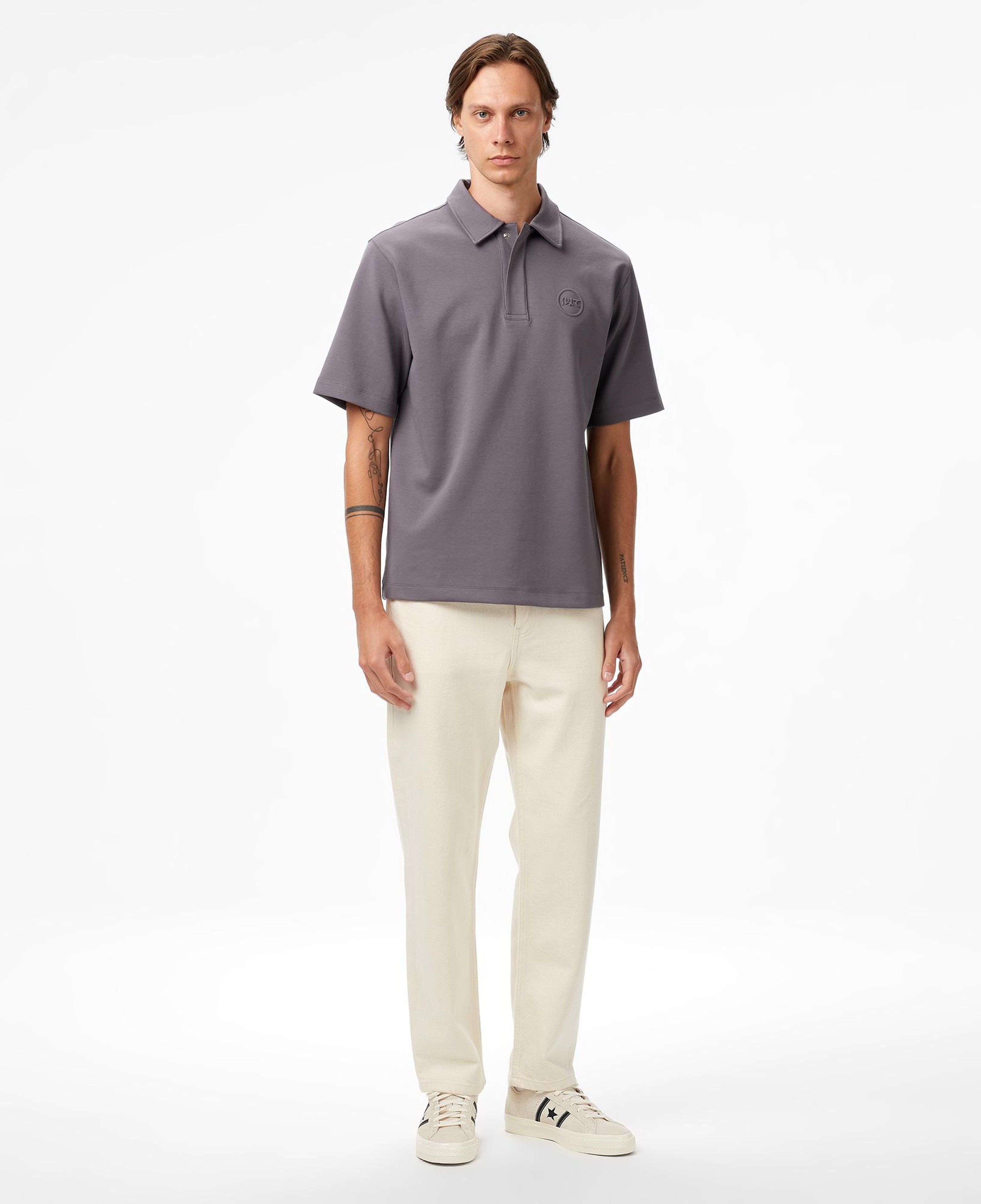UNITED4 Classic Erkek Gri Polo