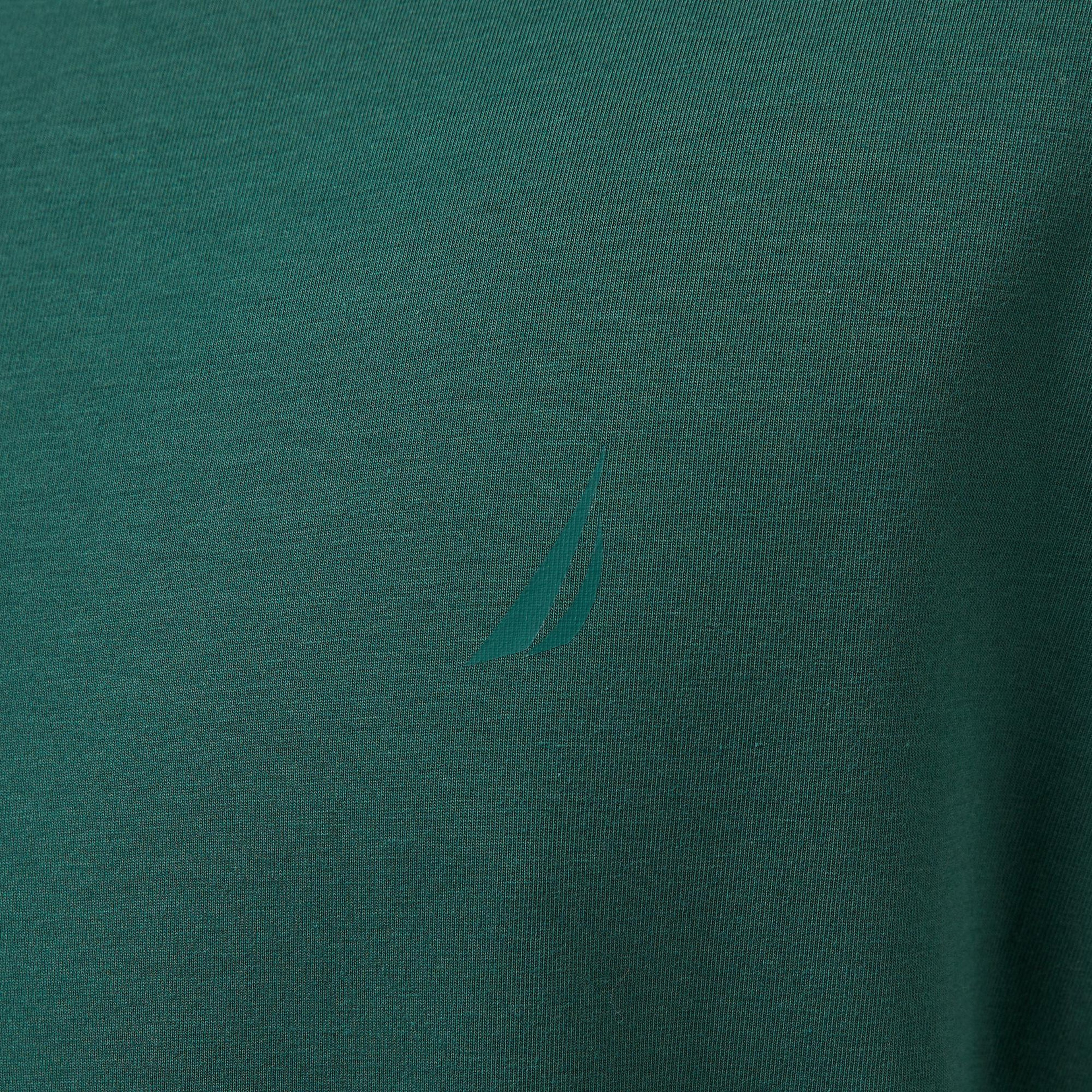 Nautara Erkek Yeşil Regular Fit T-Shirt