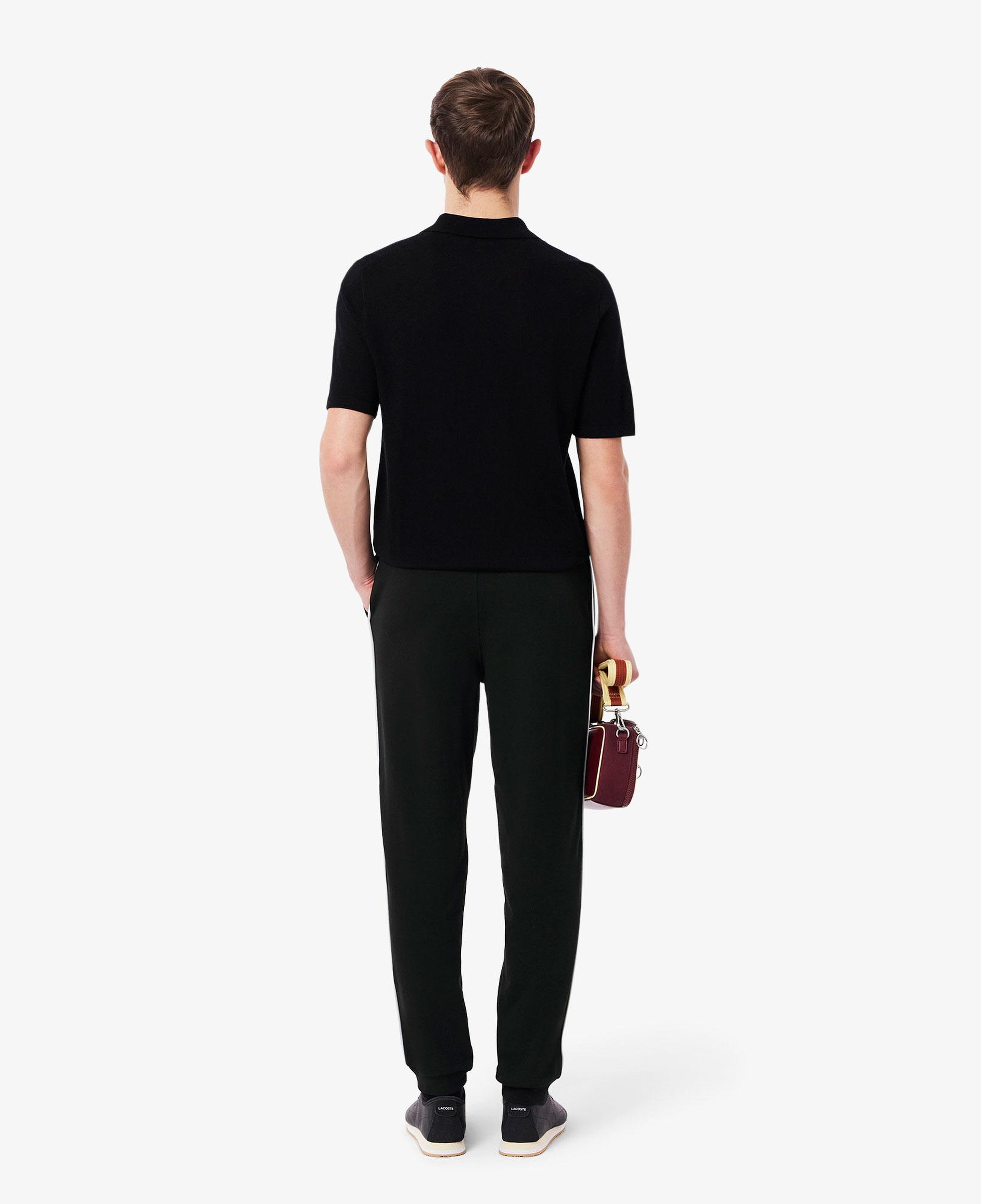 Lacoste Erkek Tapered Fit Siyah Eşofman Altı