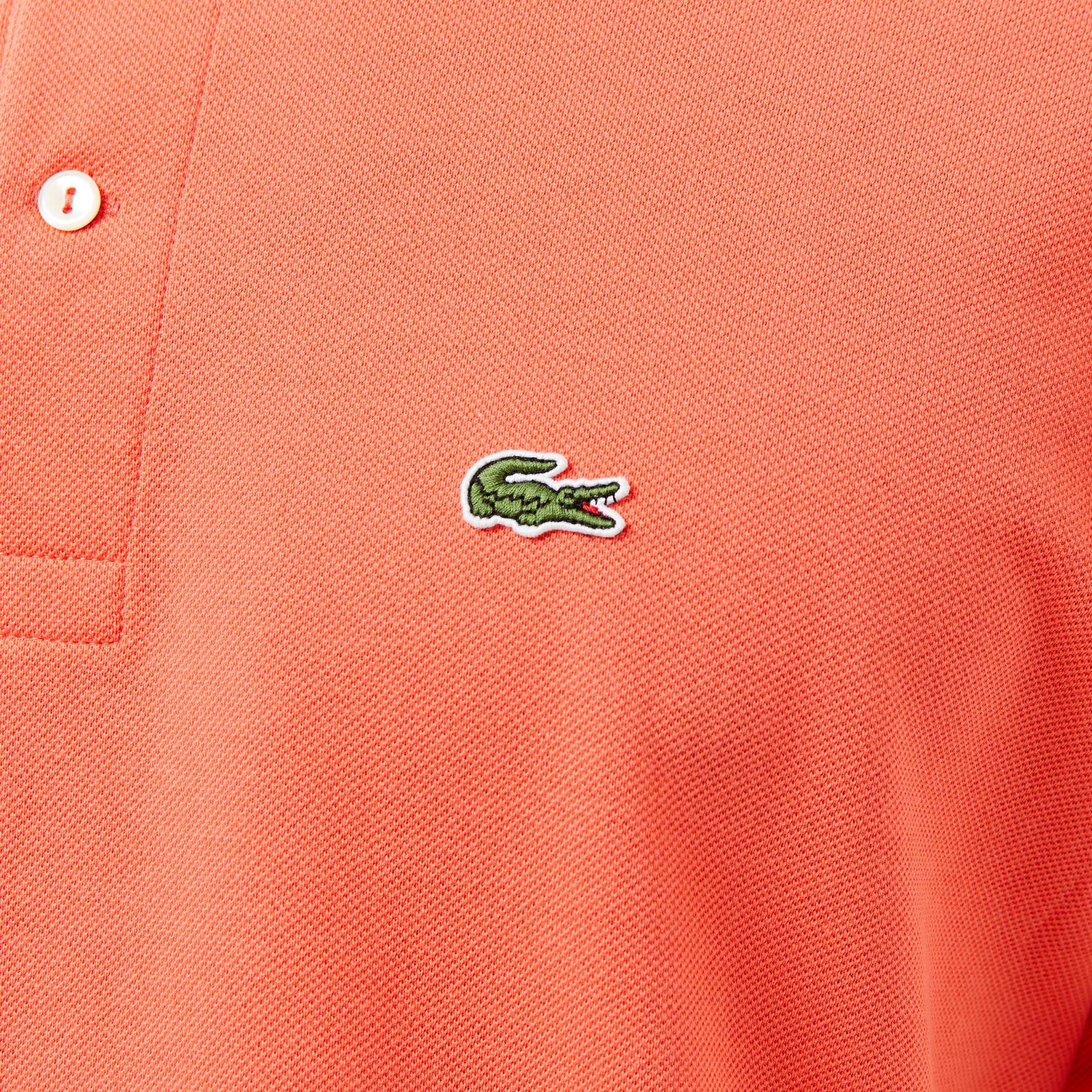 L.12.12 Erkek Classic Fit Turuncu Polo