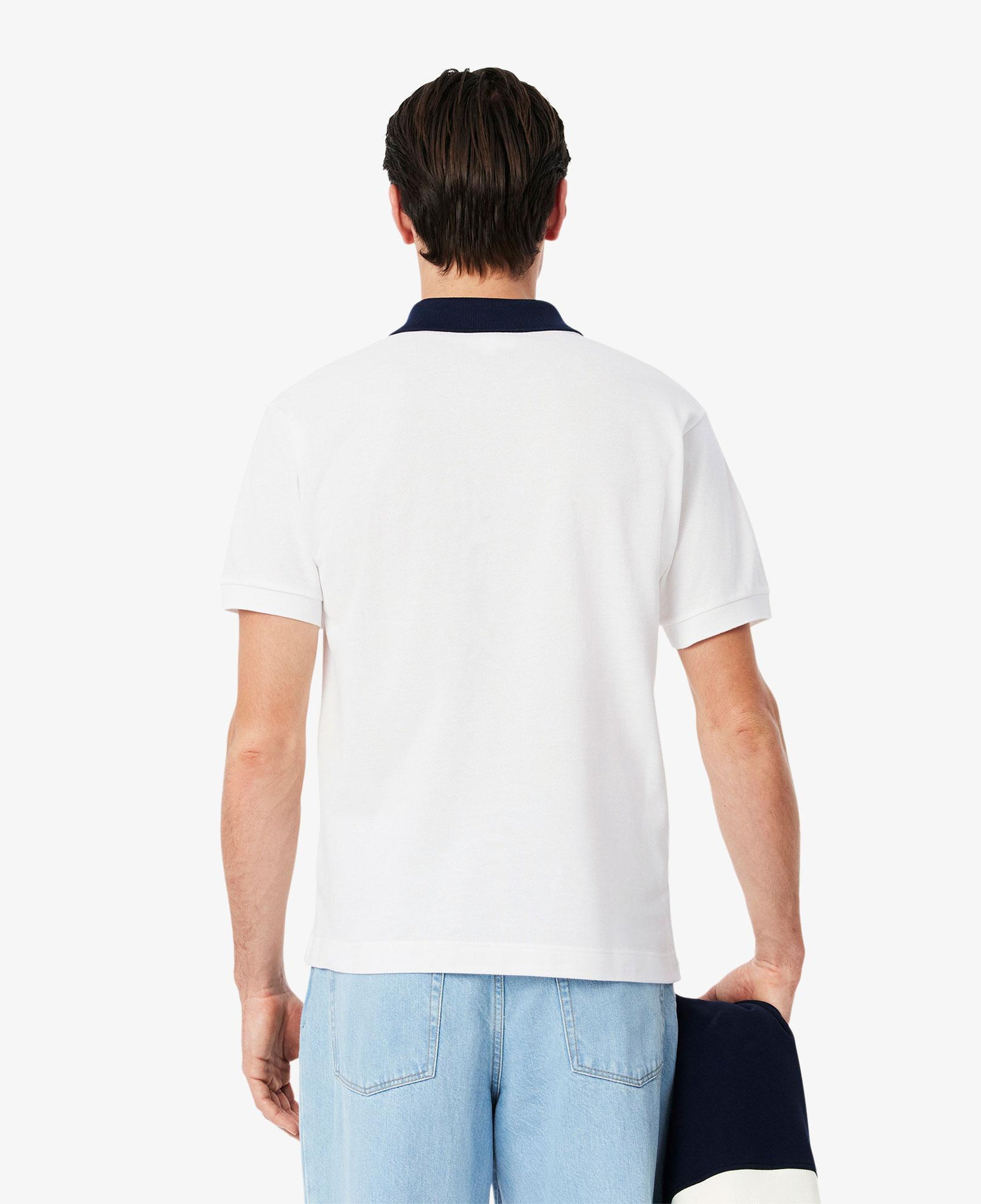 L.12.12 Erkek Classic Fit Beyaz Polo