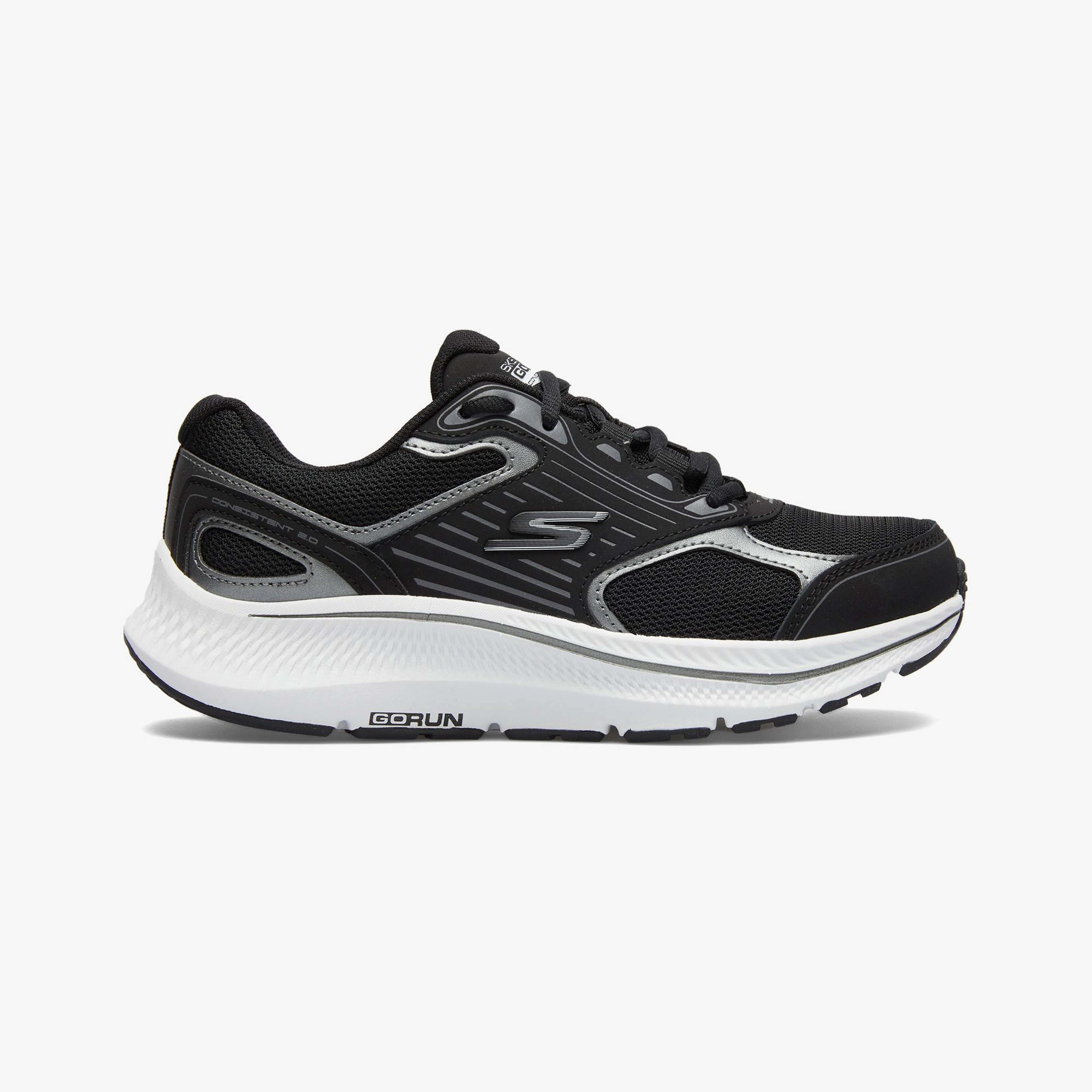 Skechers Go Run Consistent 2.0 Advantage Kadın Siyah Spor Ayakkabı