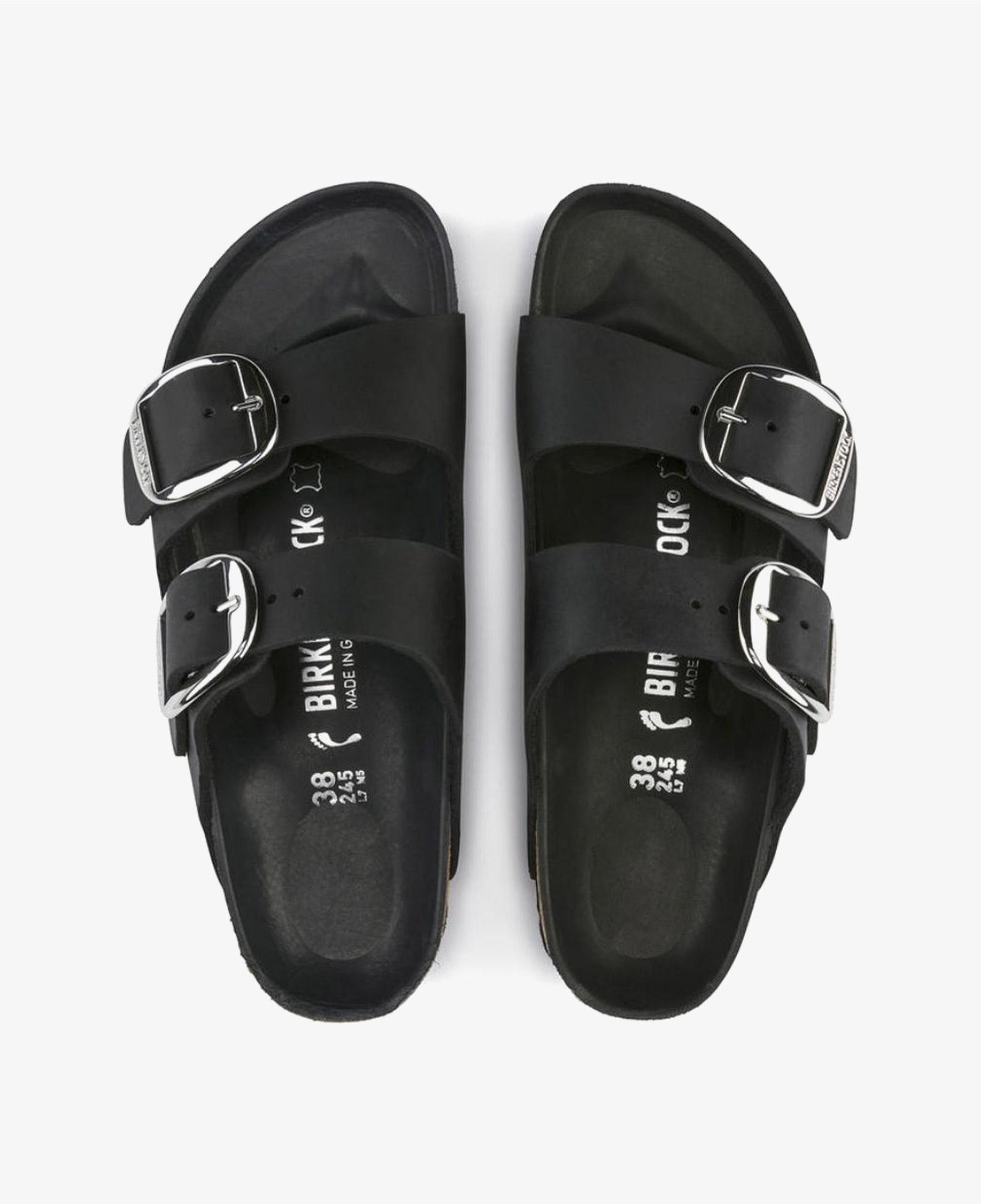 Birkenstock Arizona Big Buckle Leoi Kadın Siyah Terlik