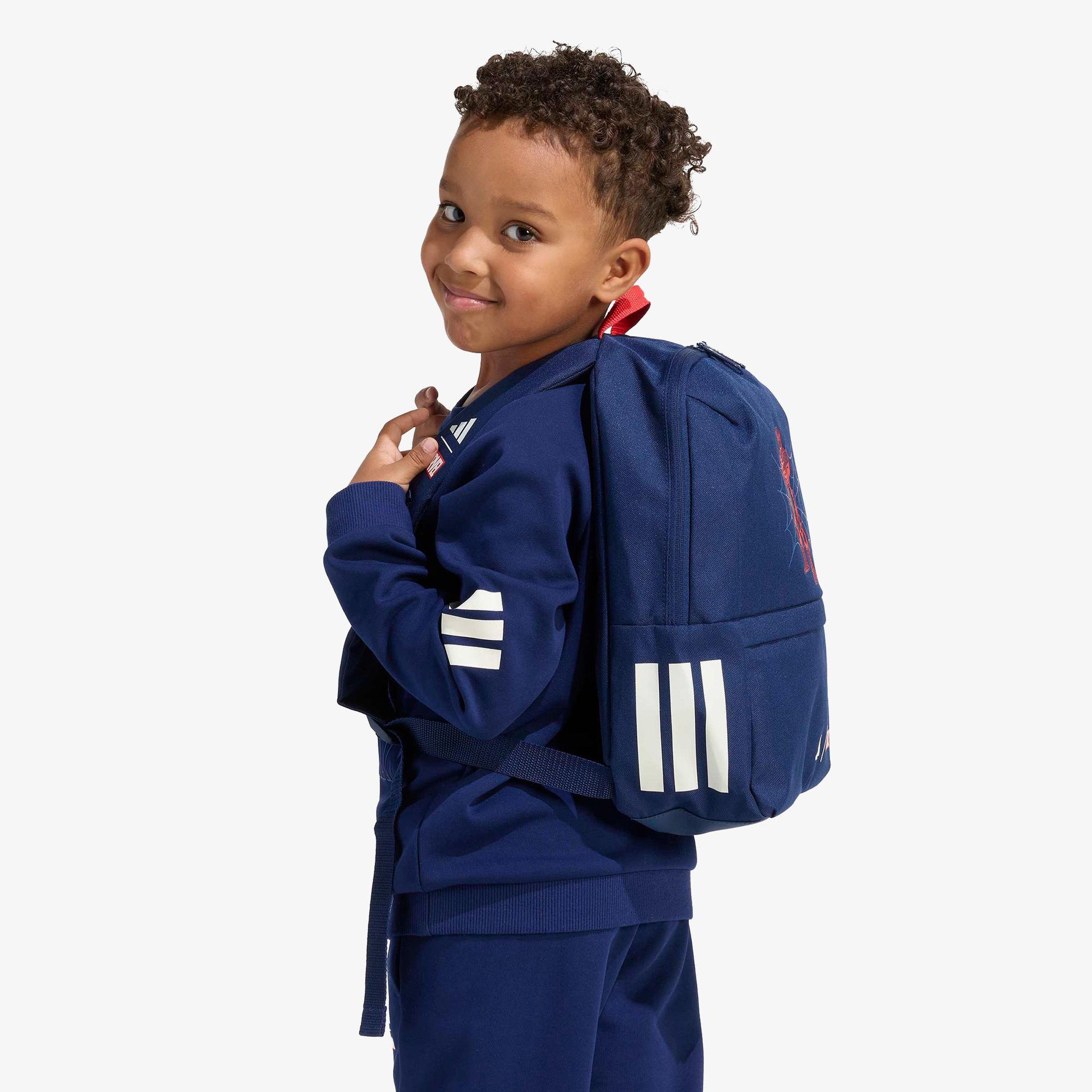 adidas Marvel Spiderman Çocuk Mavi Sırt Çantası