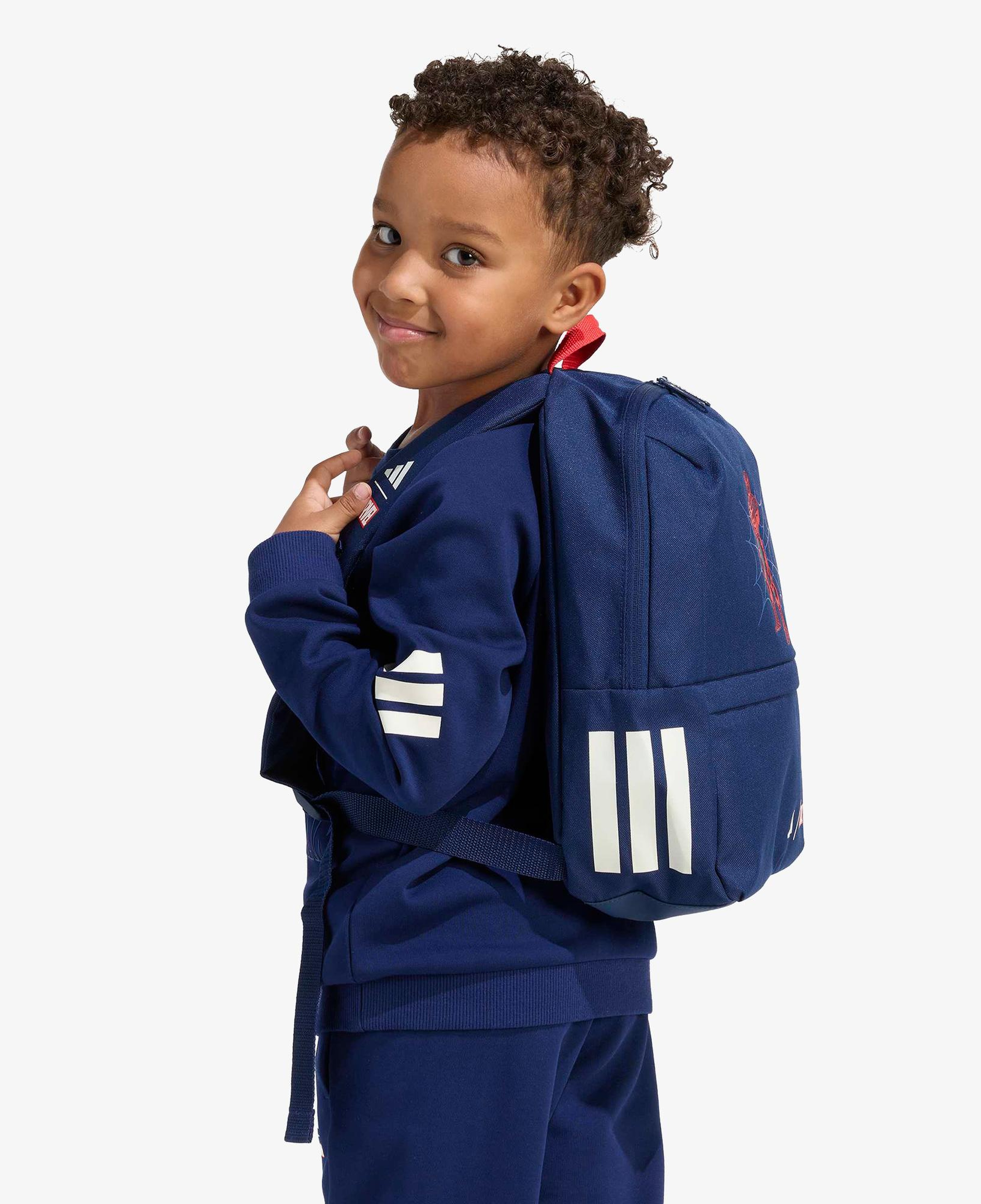 adidas Marvel Spiderman Çocuk Mavi Sırt Çantası