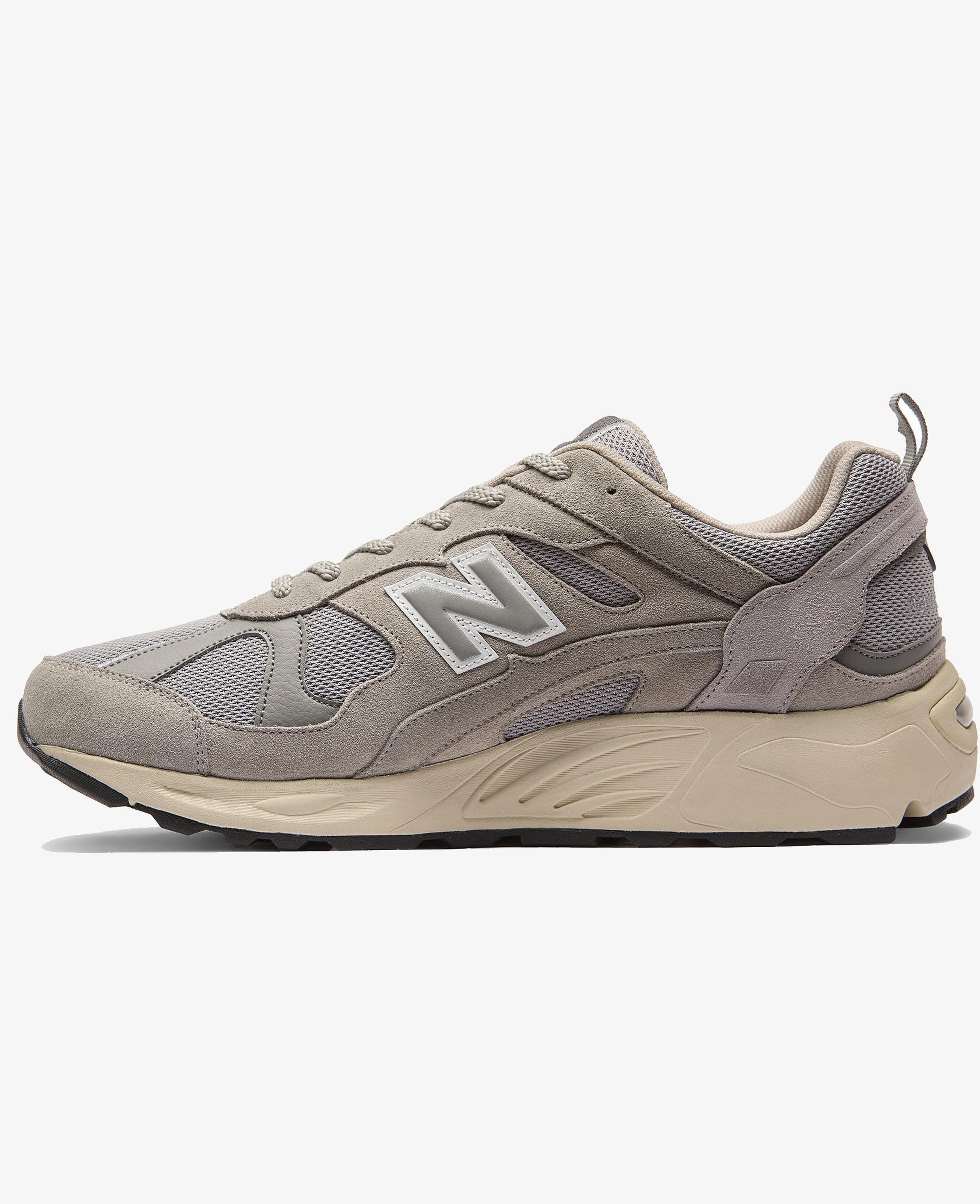 New Balance 878 Gri Unisex Gri Spor Ayakkabı