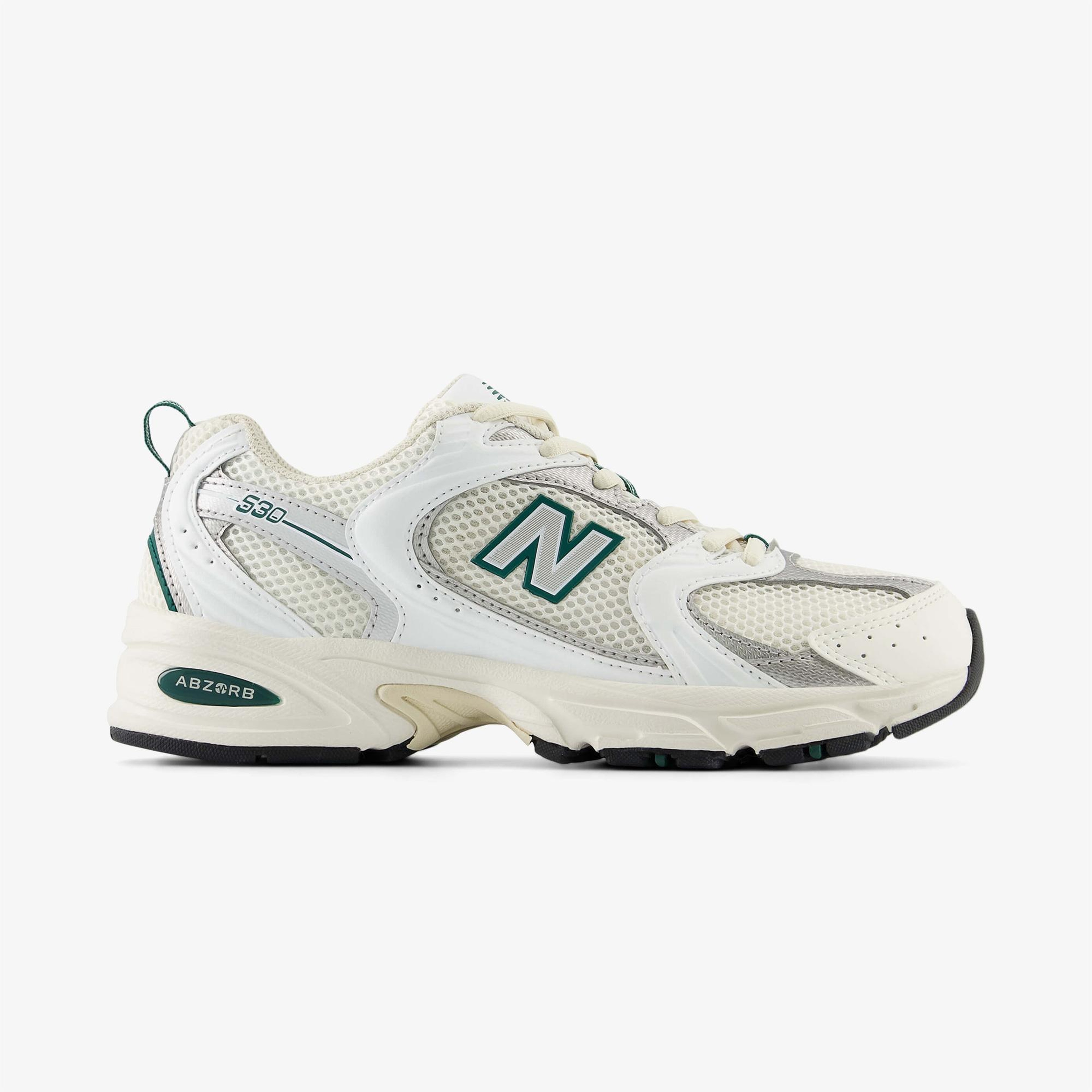 New Balance 530 Unisex Yeşil Krem Spor Ayakkabı