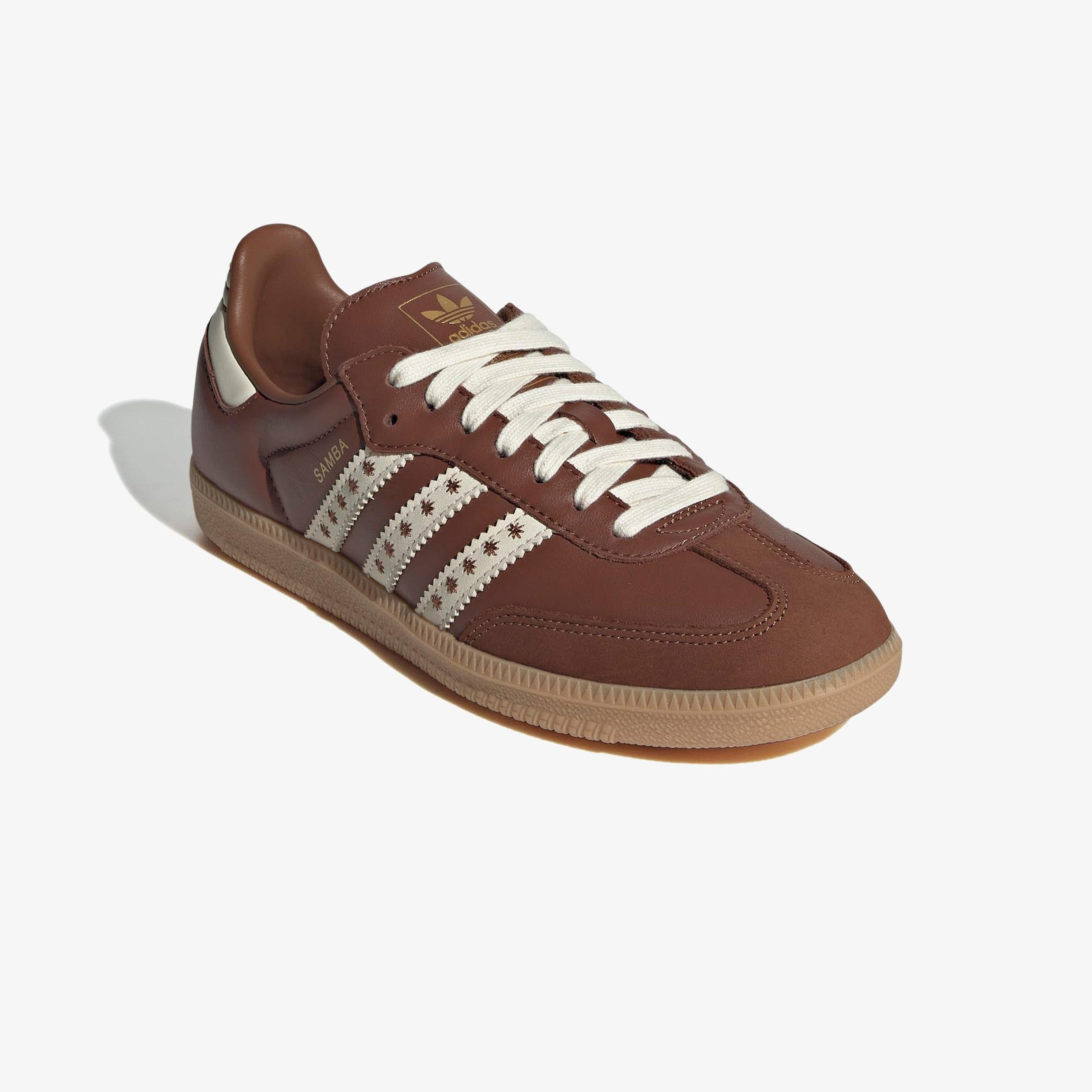adidas Samba Originals Kadın Kahverengi Spor Ayakkabı