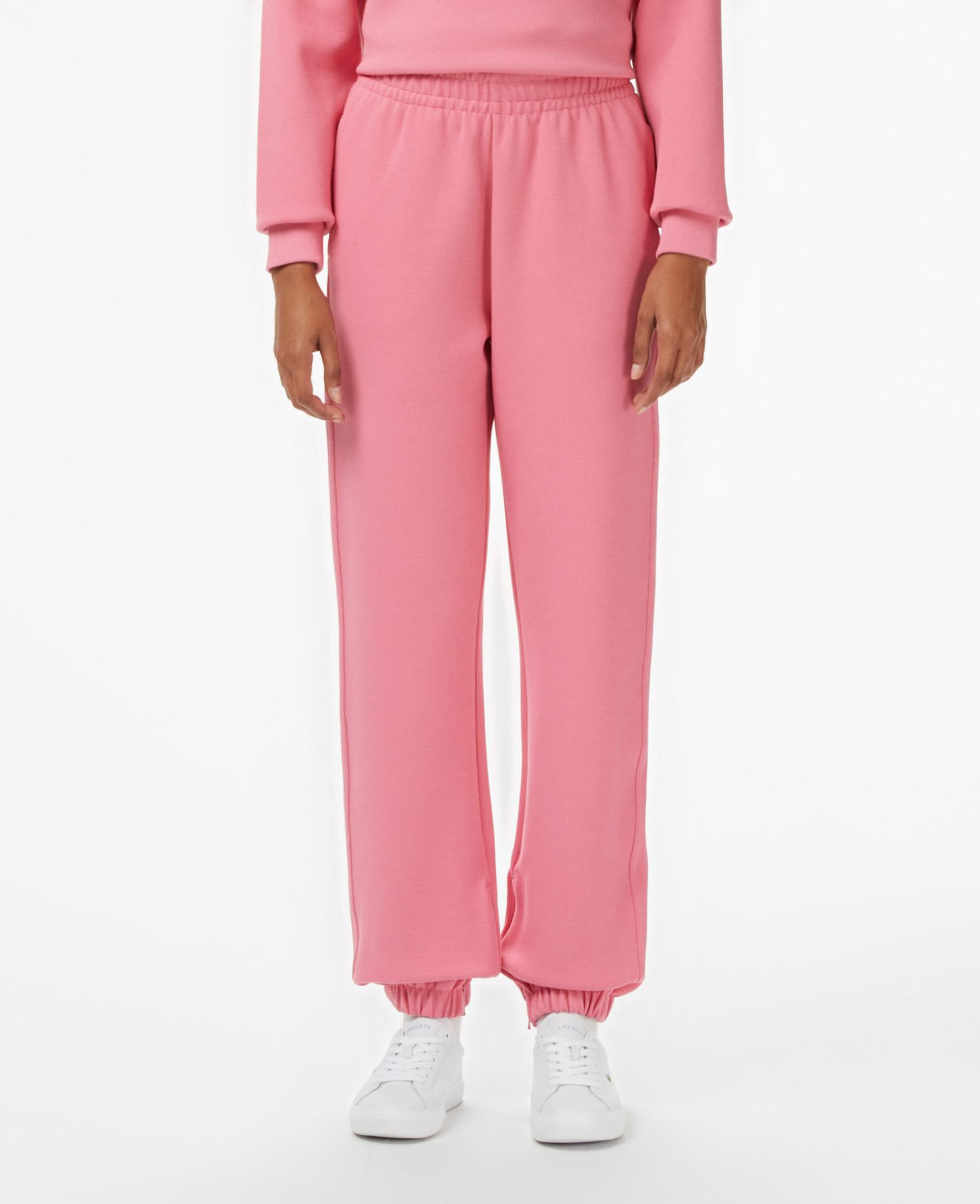Kadın Straight Fit Pembe Eşofman Altı