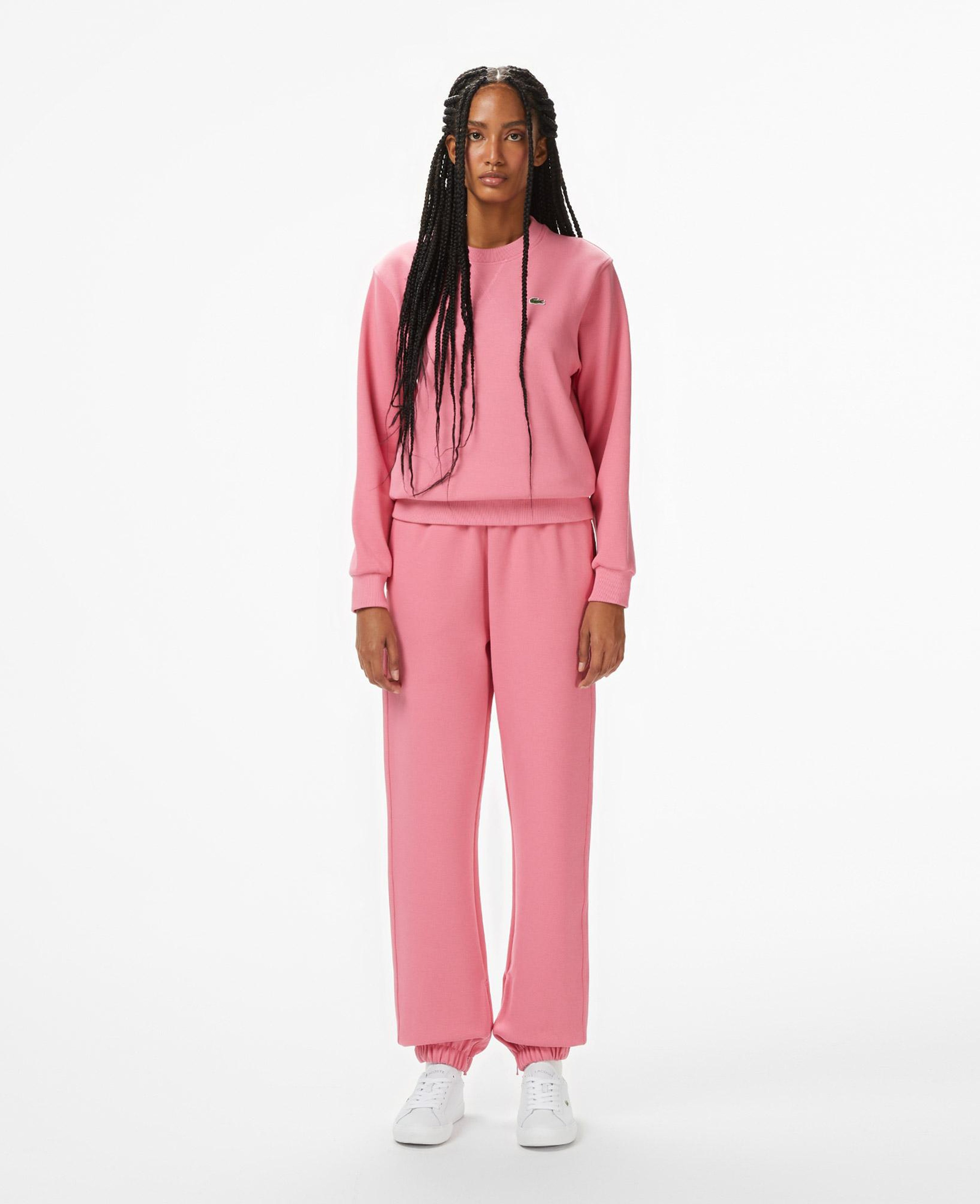 Kadın Straight Fit Pembe Eşofman Altı