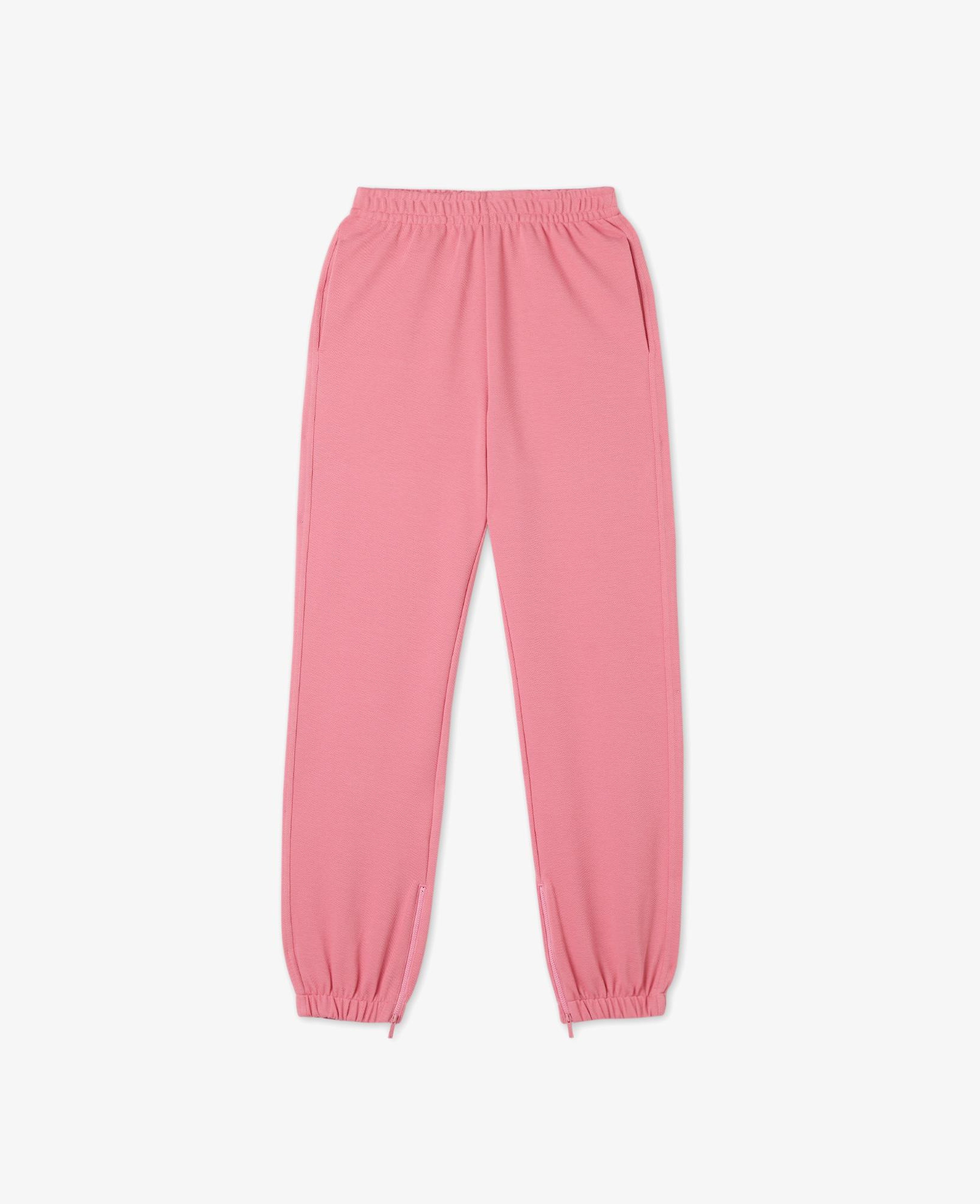 Kadın Straight Fit Pembe Eşofman Altı