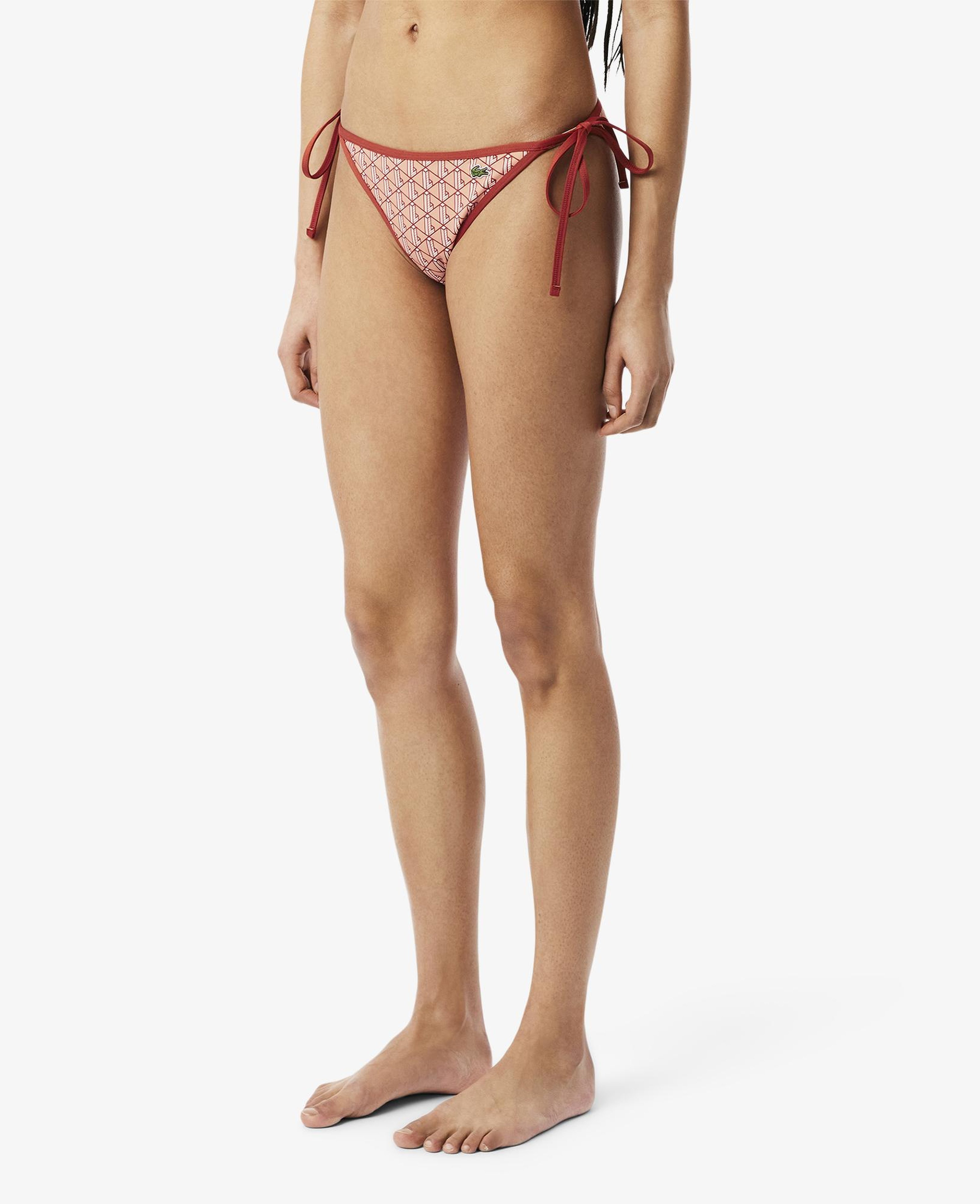 Lacoste Kadın Monogram Kırmızı Bikini Altı