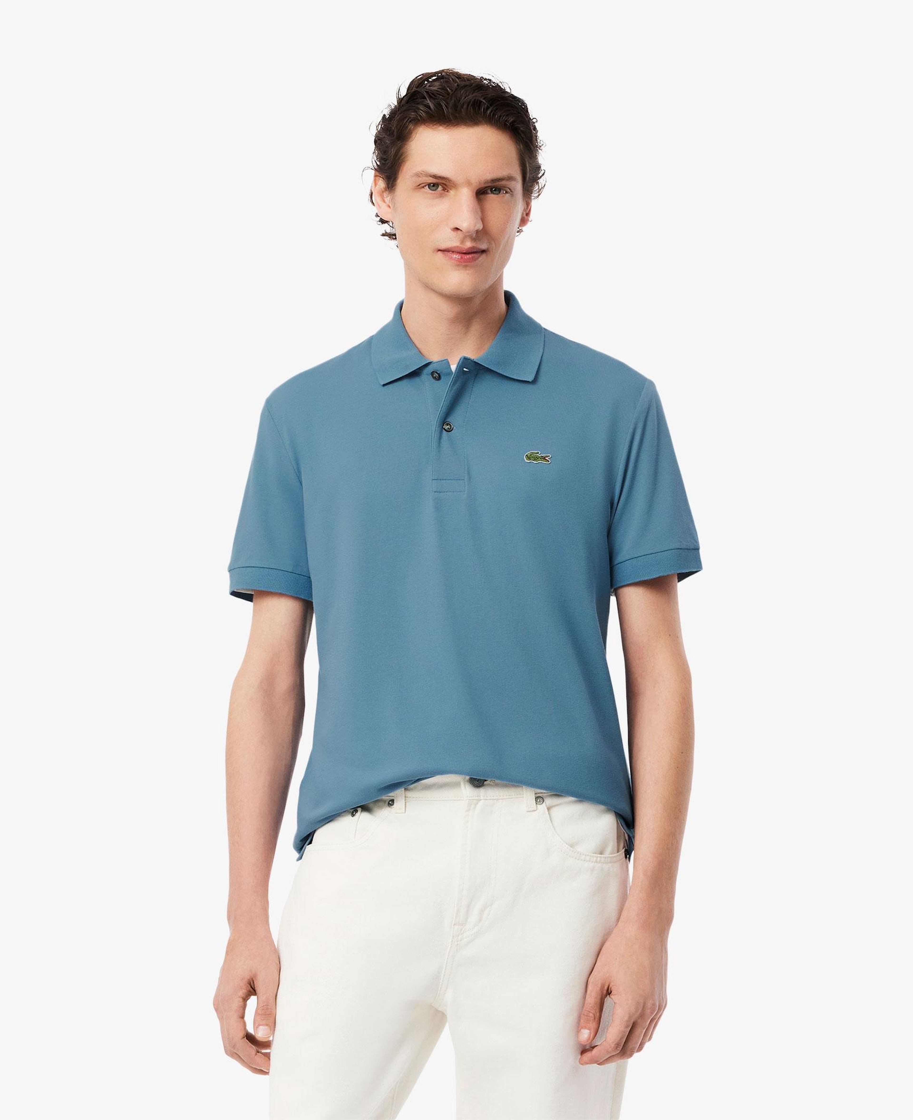 L.12.12 Light Erkek Classic Fit Mavi Polo