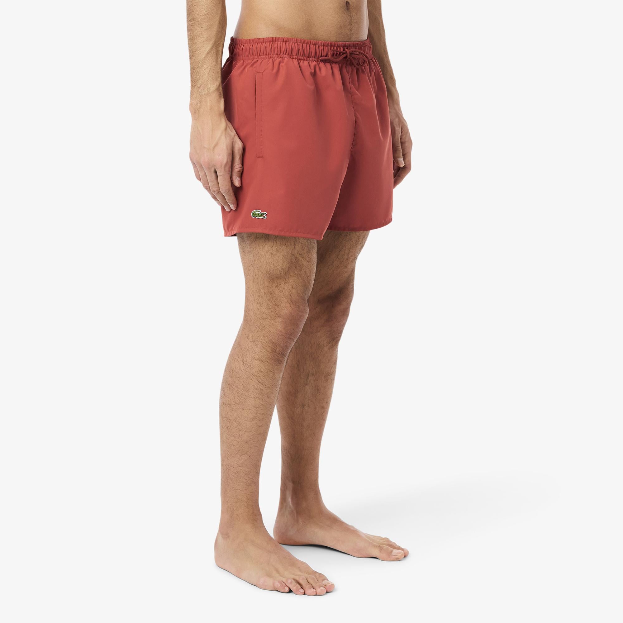 Lacoste Erkek Bordo Deniz Şortu