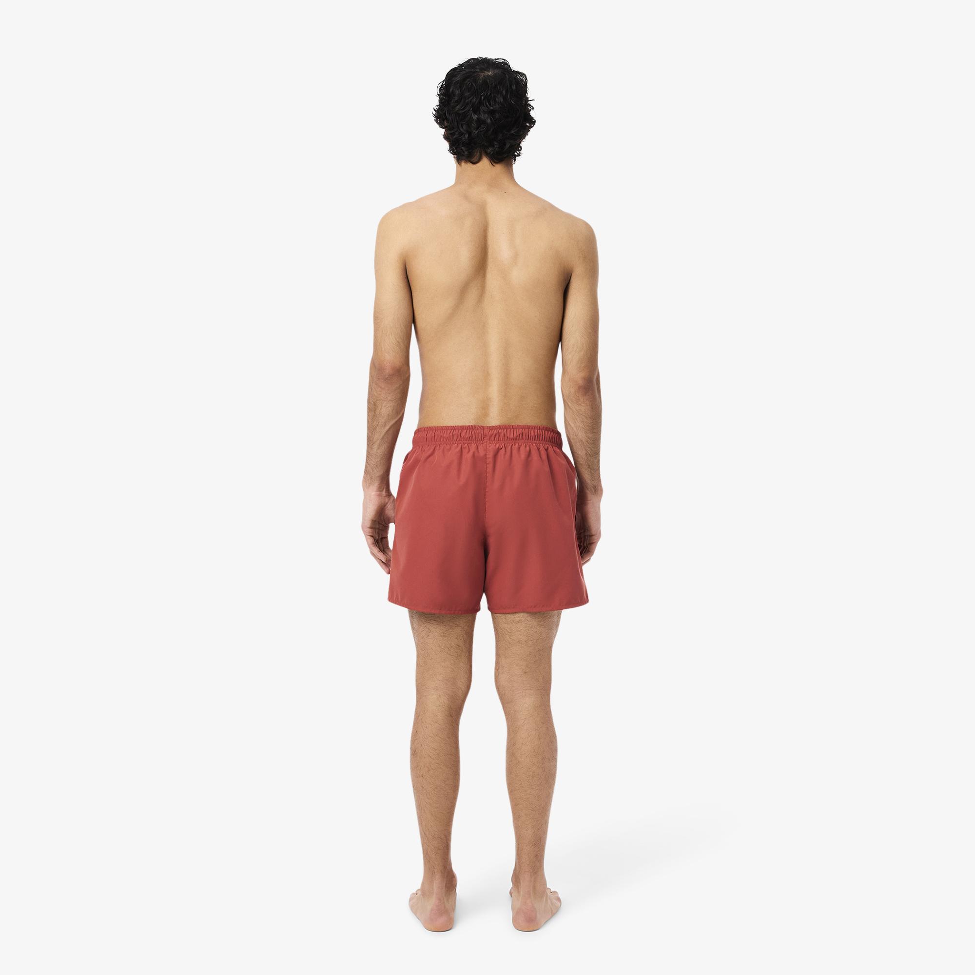 Lacoste Erkek Bordo Deniz Şortu