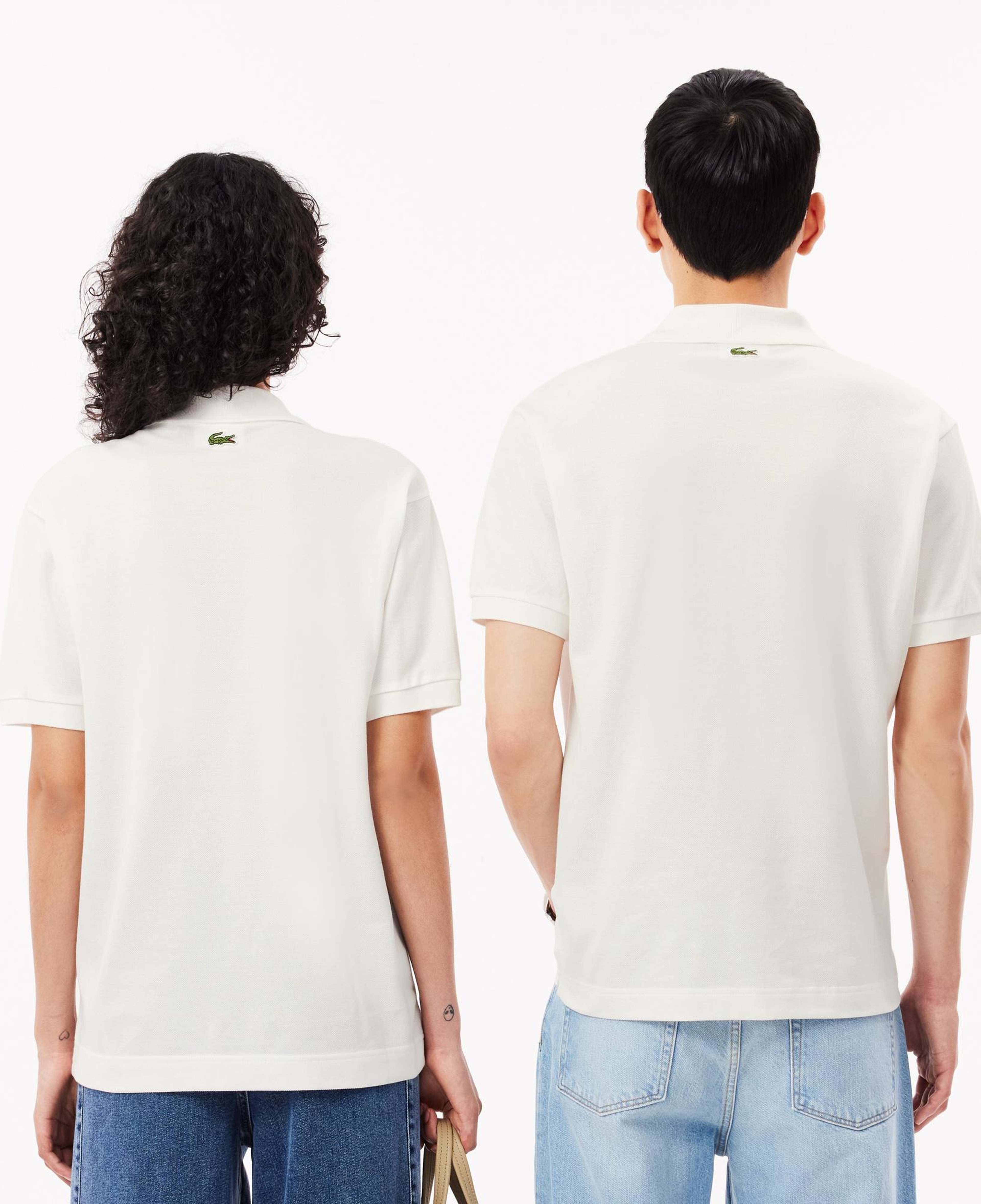 L.12.12 Unisex Classic Fit Beyaz Polo
