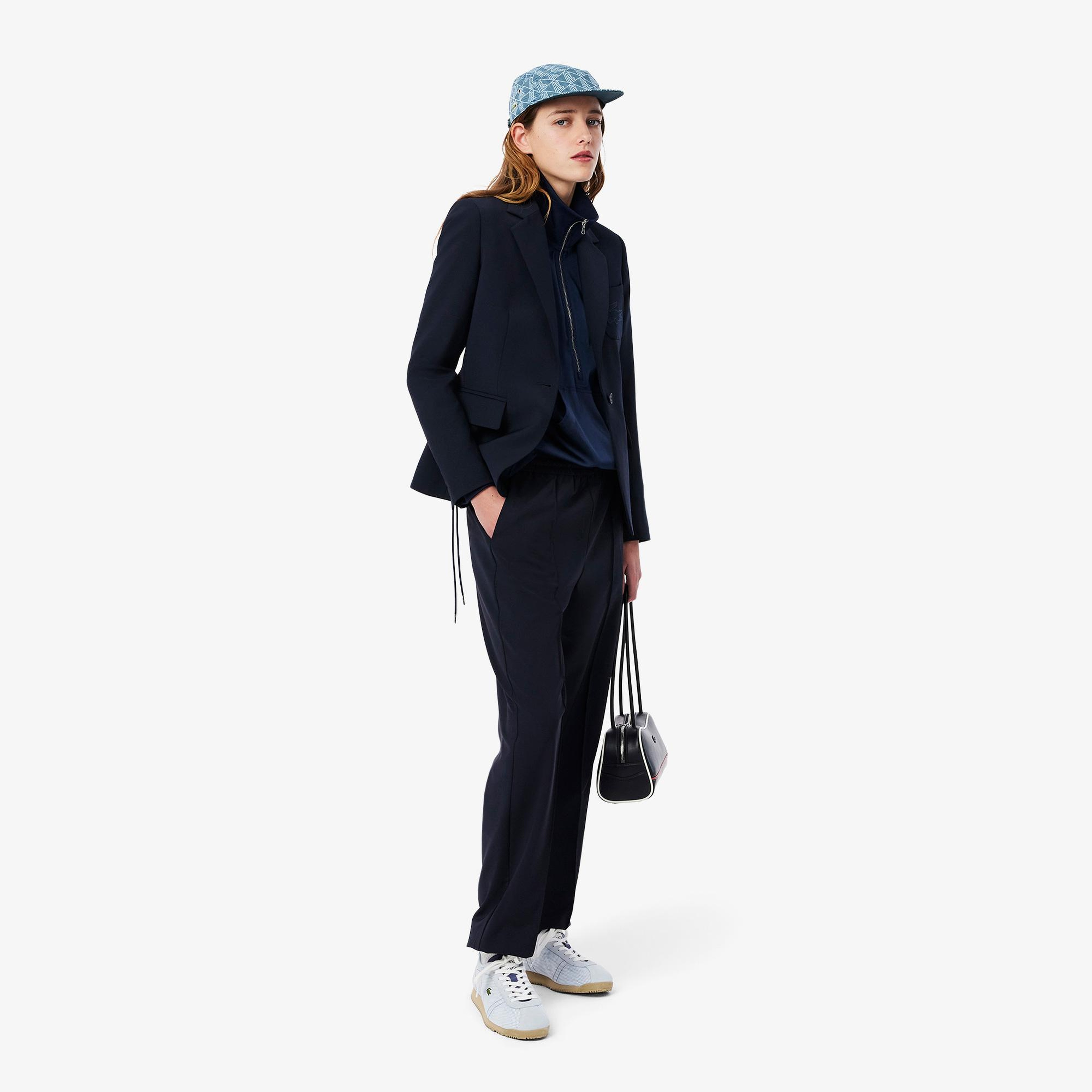 Unisex Monogram Mavi Şapka