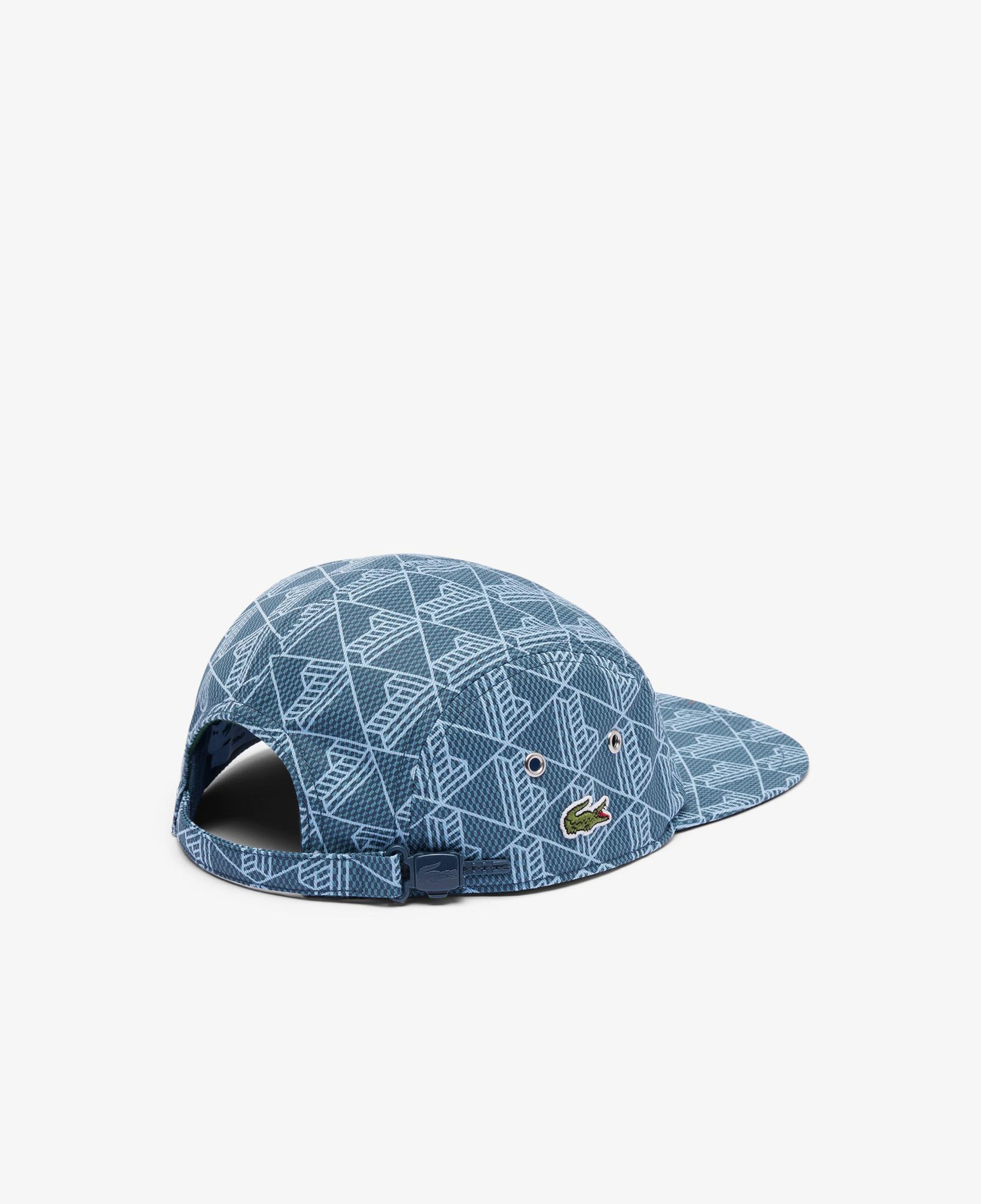 Unisex Monogram Mavi Şapka