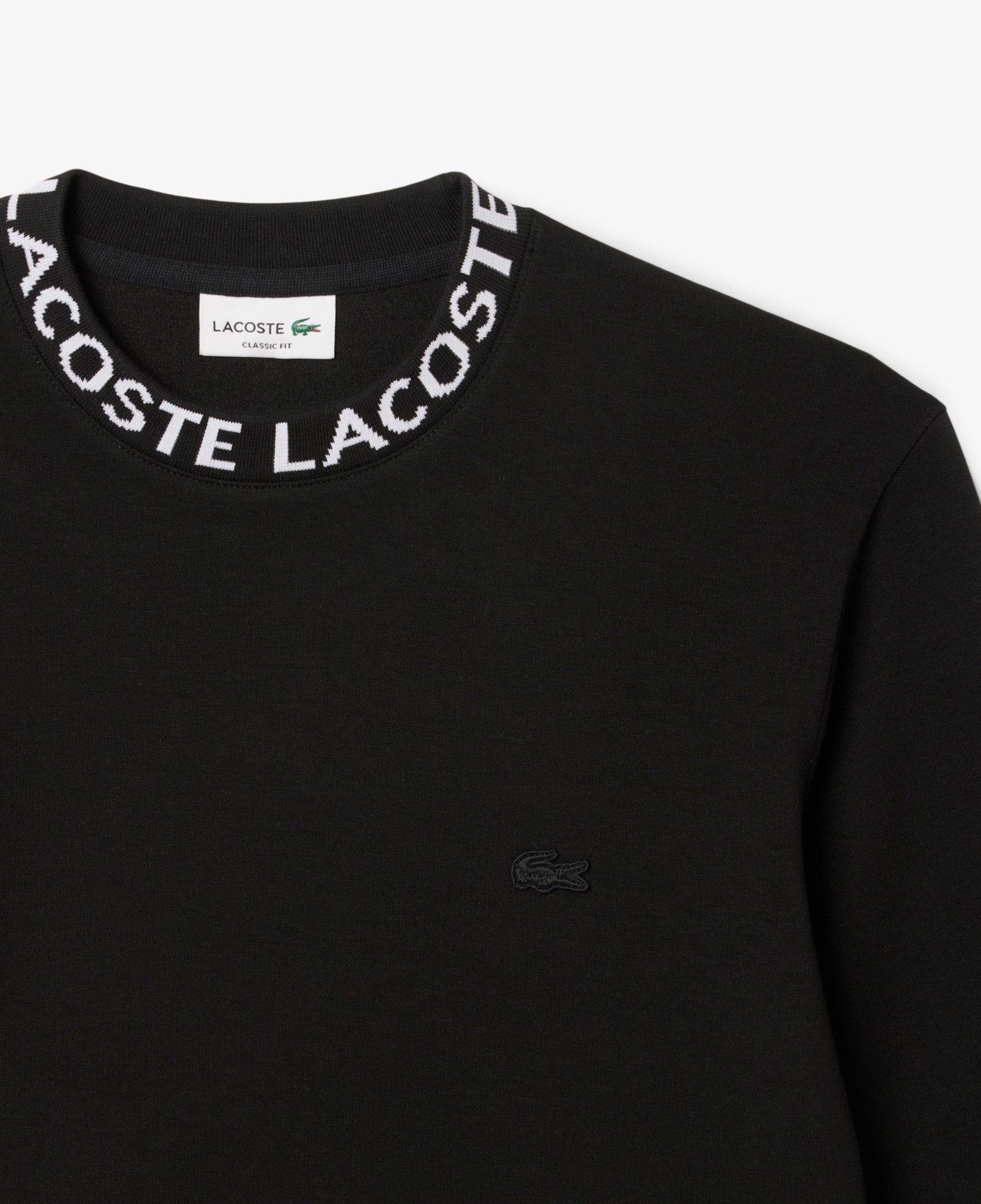 Erkek Classic Fit Bisiklet Yaka Siyah Sweatshirt