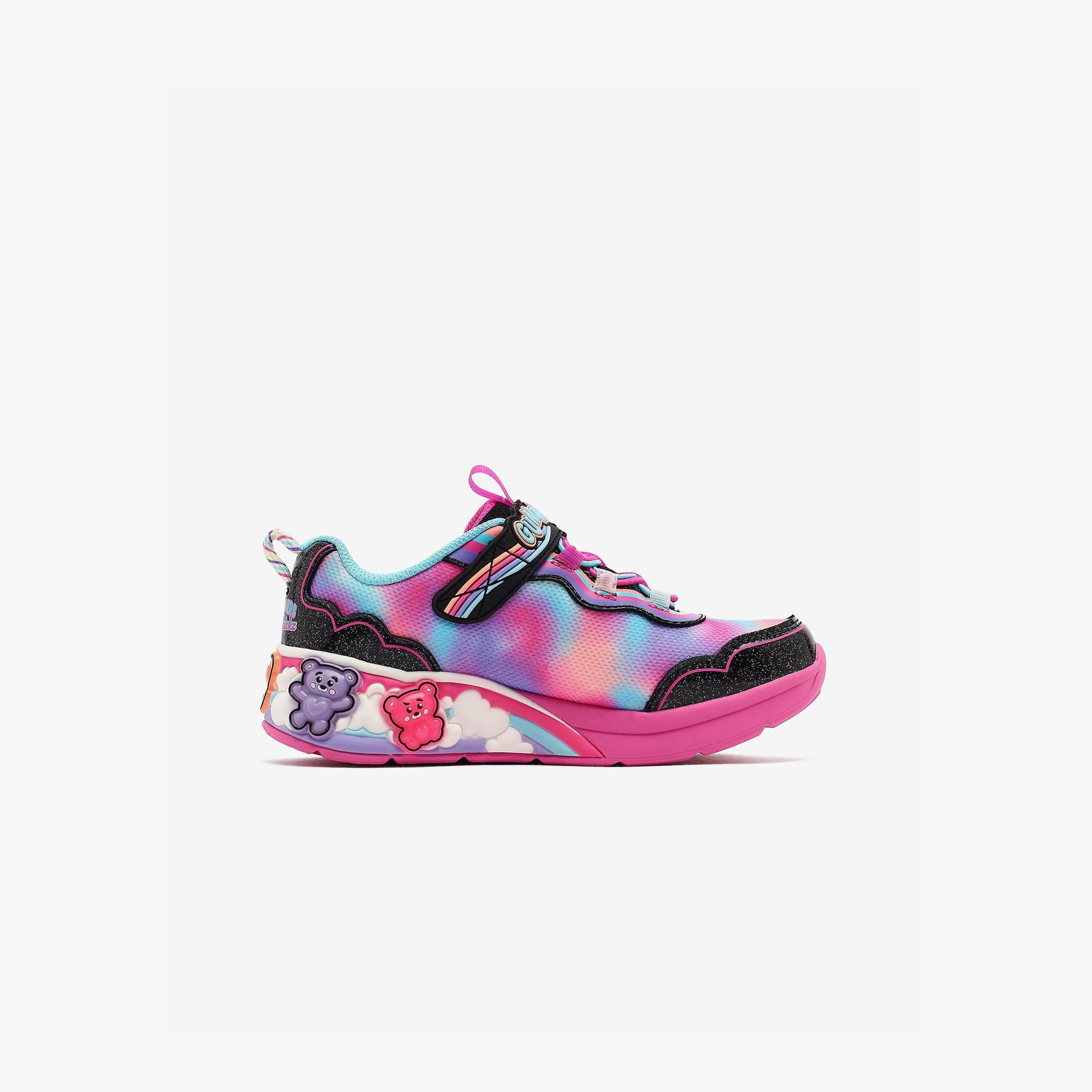 Skechers Sweet Kickz Gummy Friends Çocuk Siyah Spor Ayakkabı