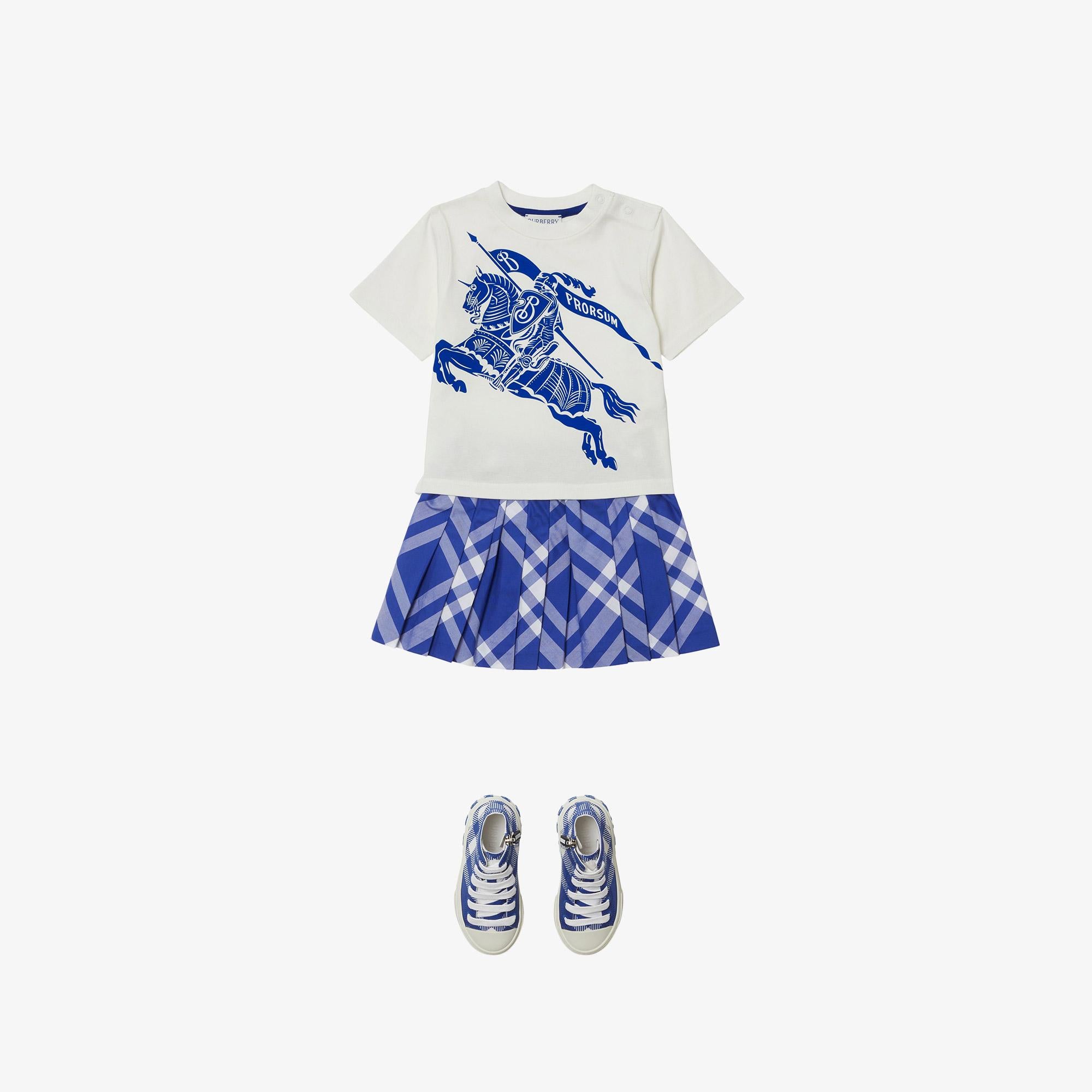 Burberry Çocuk Gri T-Shirt