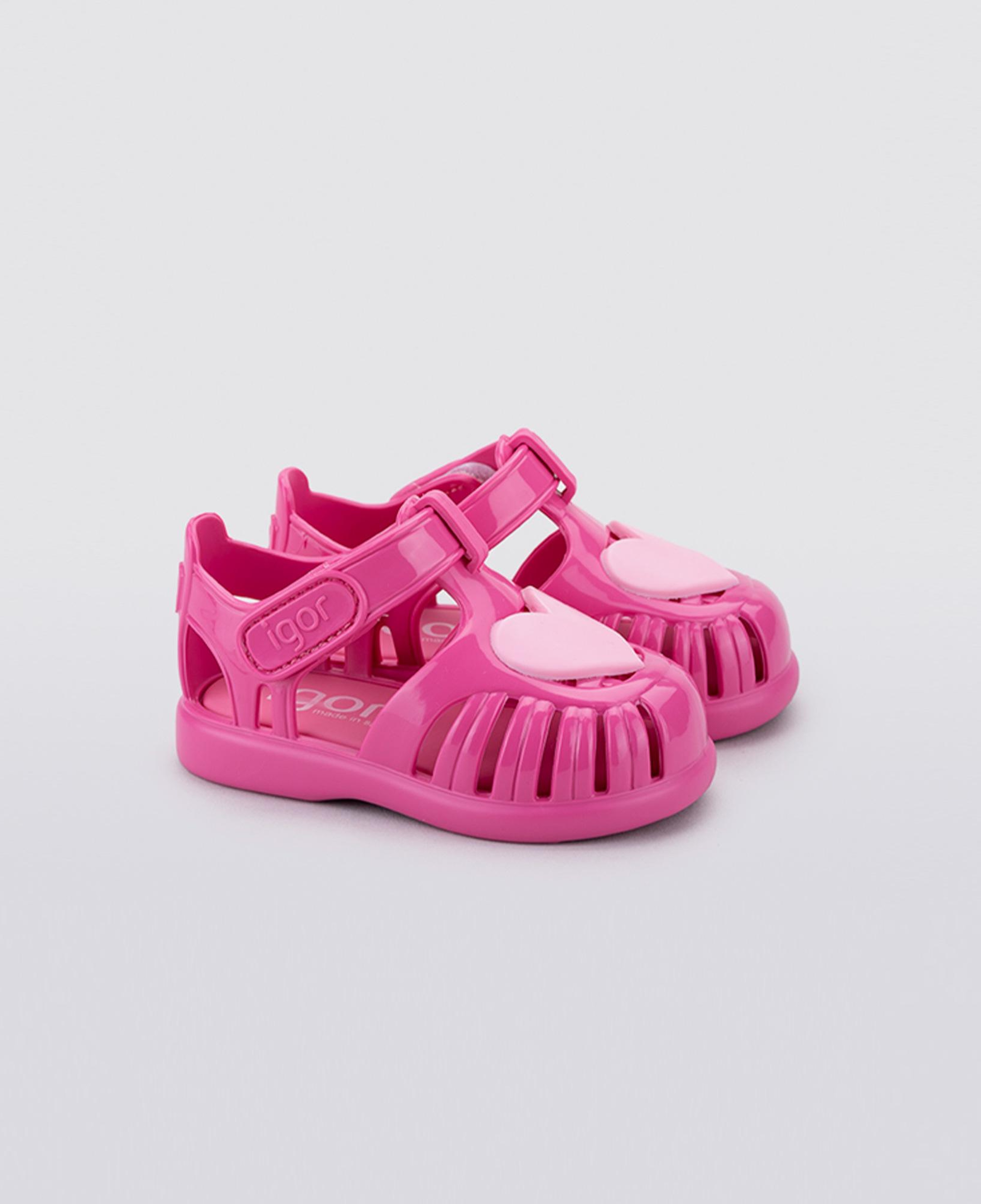 Igor Tobby Gloss Love Bebek Pembe Sandalet