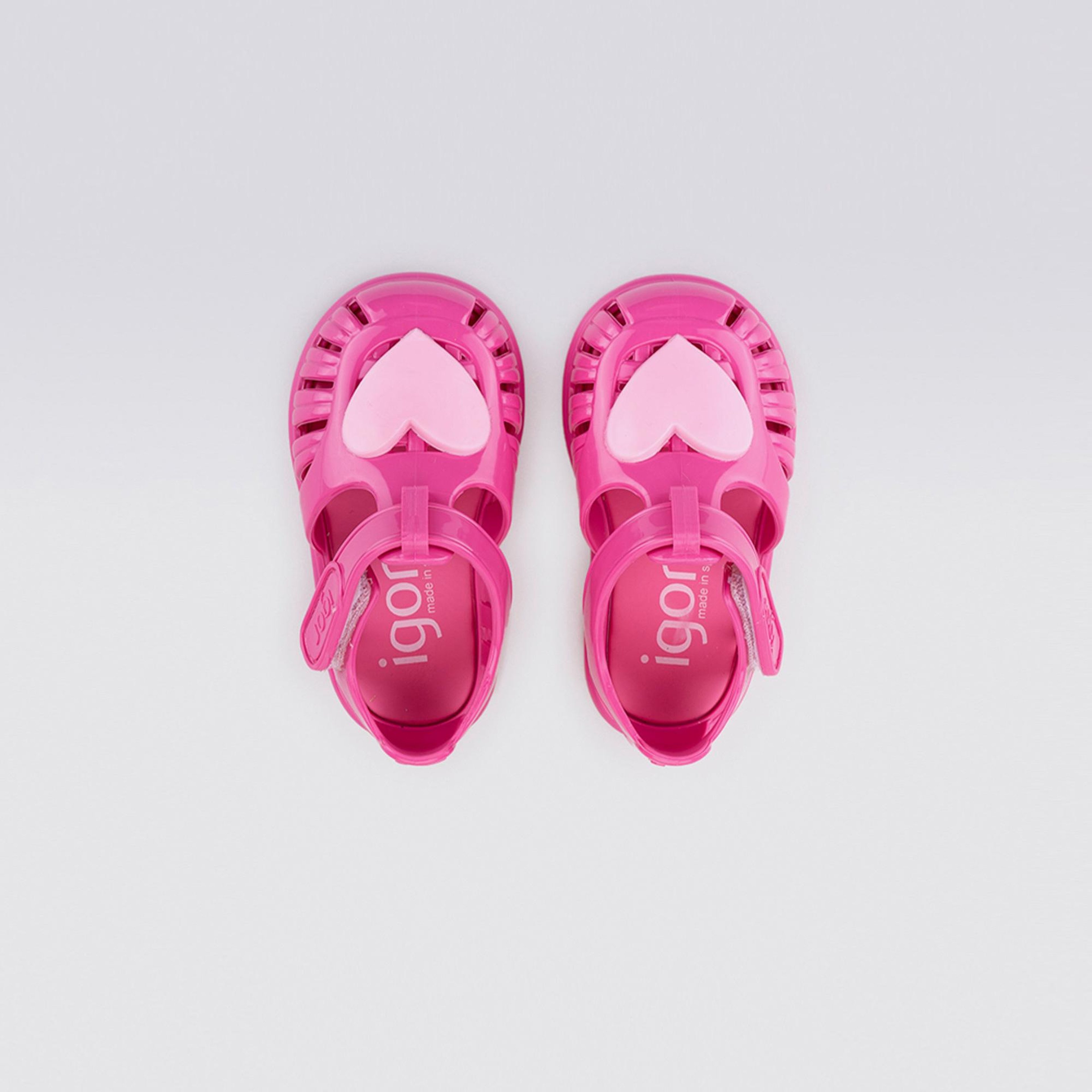 Igor Tobby Gloss Love Bebek Pembe Sandalet
