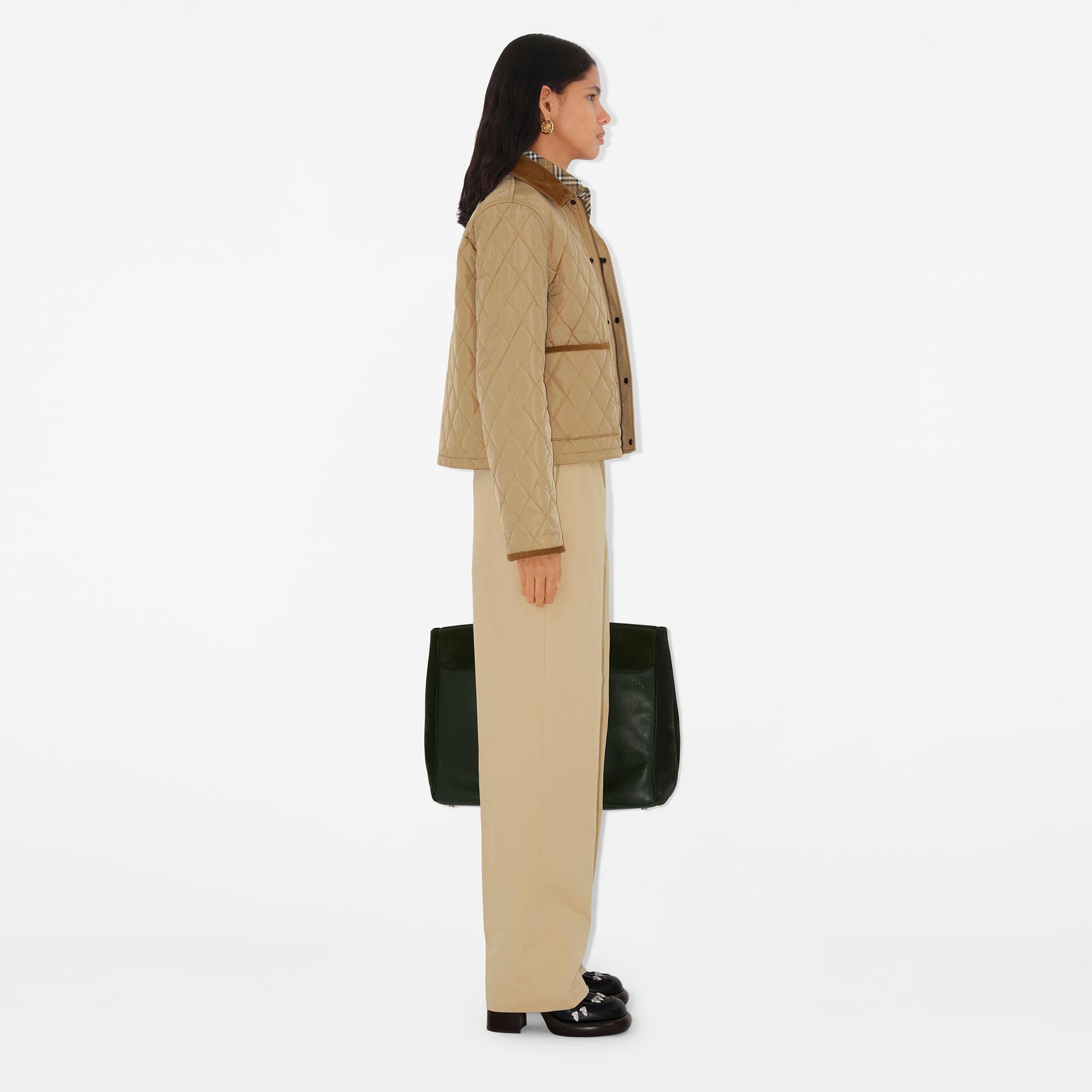 Burberry Kadın Bej Pantolon