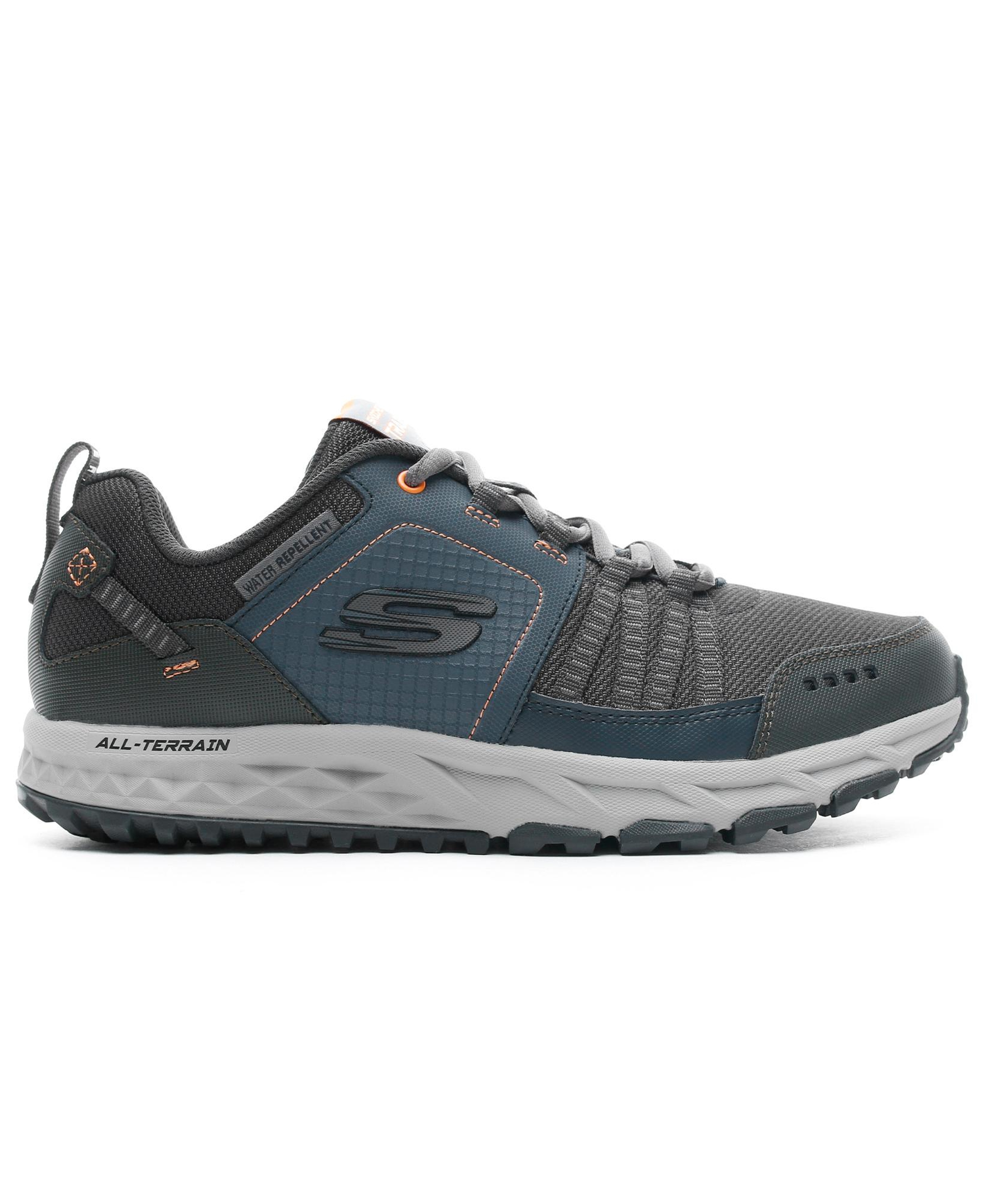 Skechers Escape Plan Erkek Gri Outdoor Ayakkabı