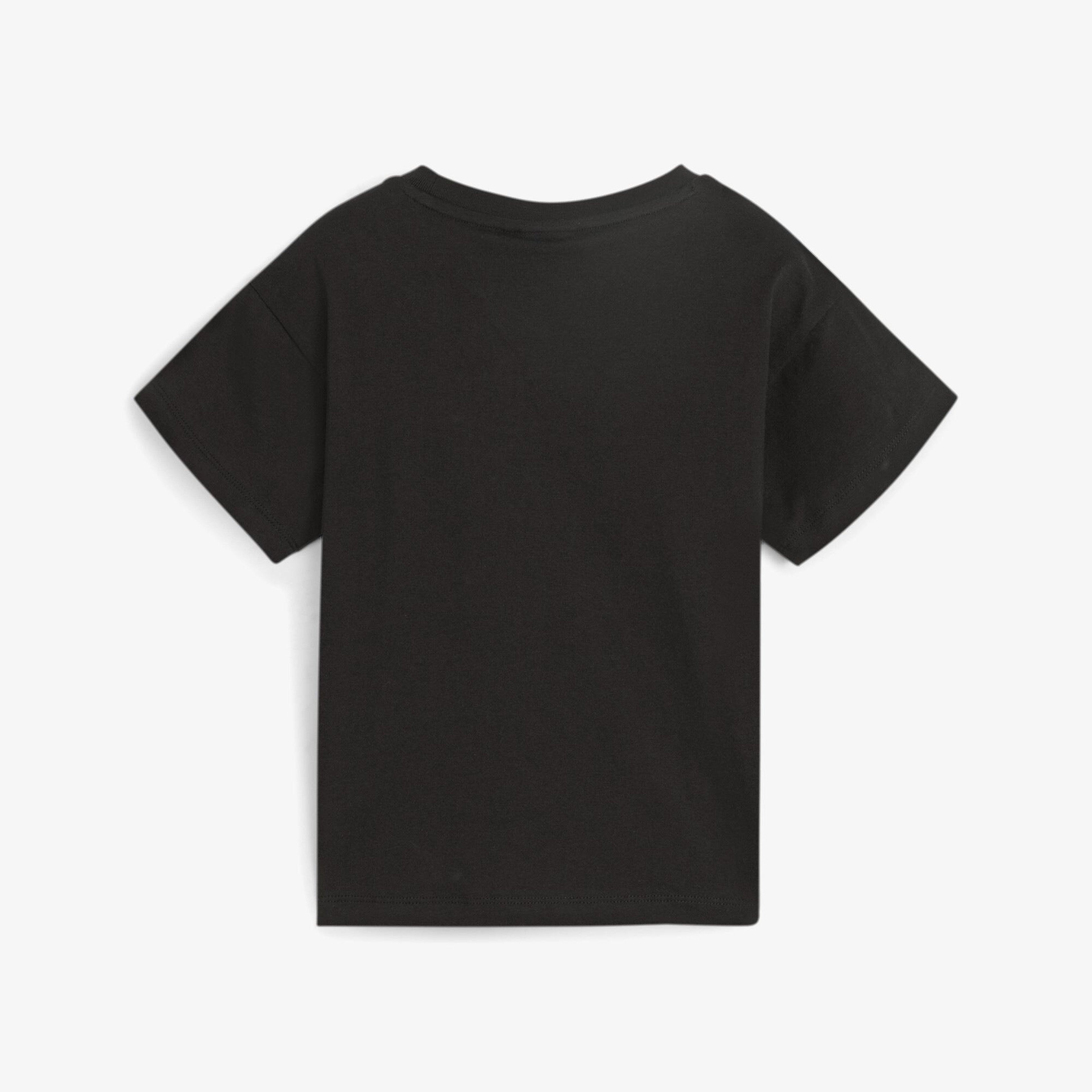 Puma X Trolls Graphic Çocuk Siyah T-Shirt