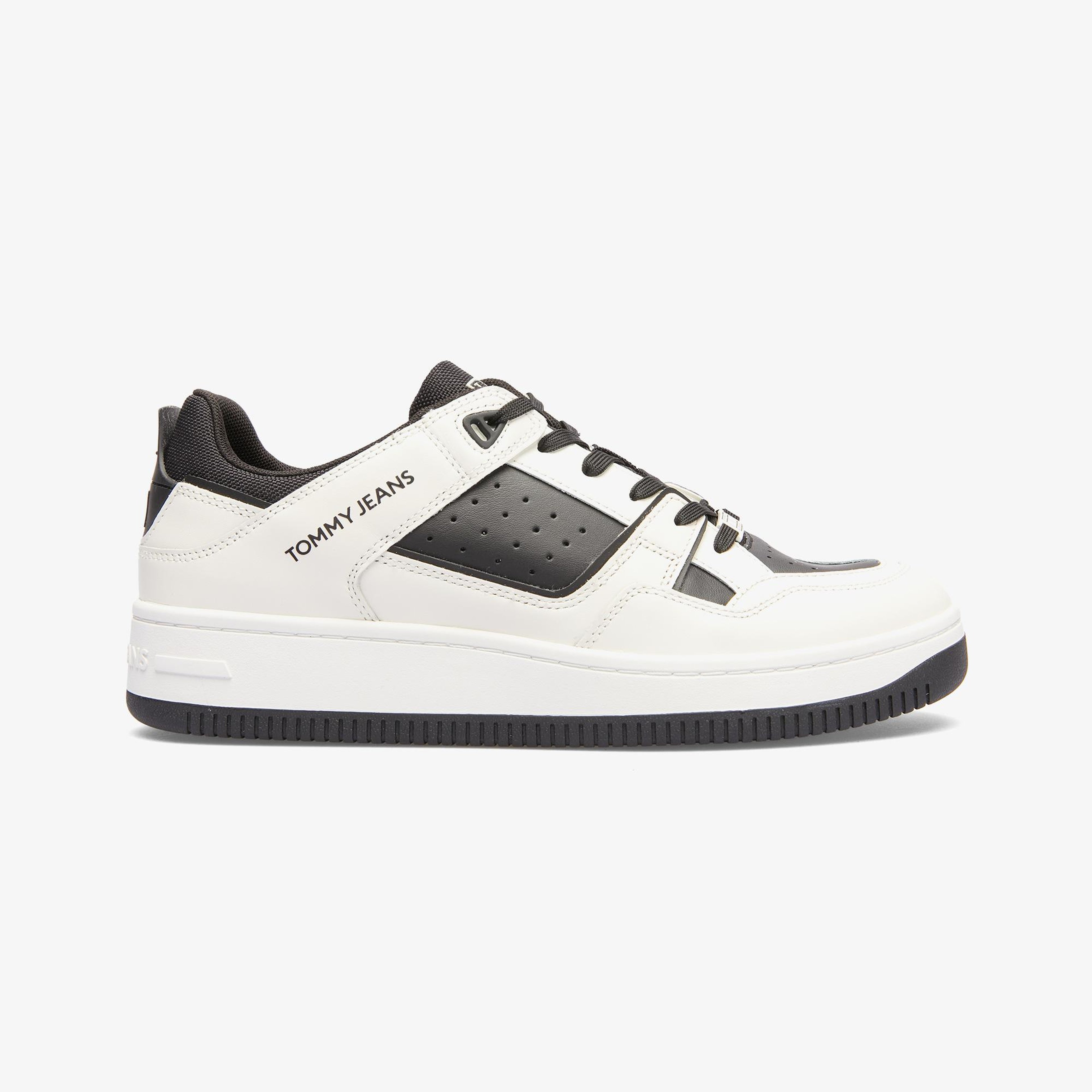 Tommy Jeans Basket Retro Erkek Siyah Sneaker