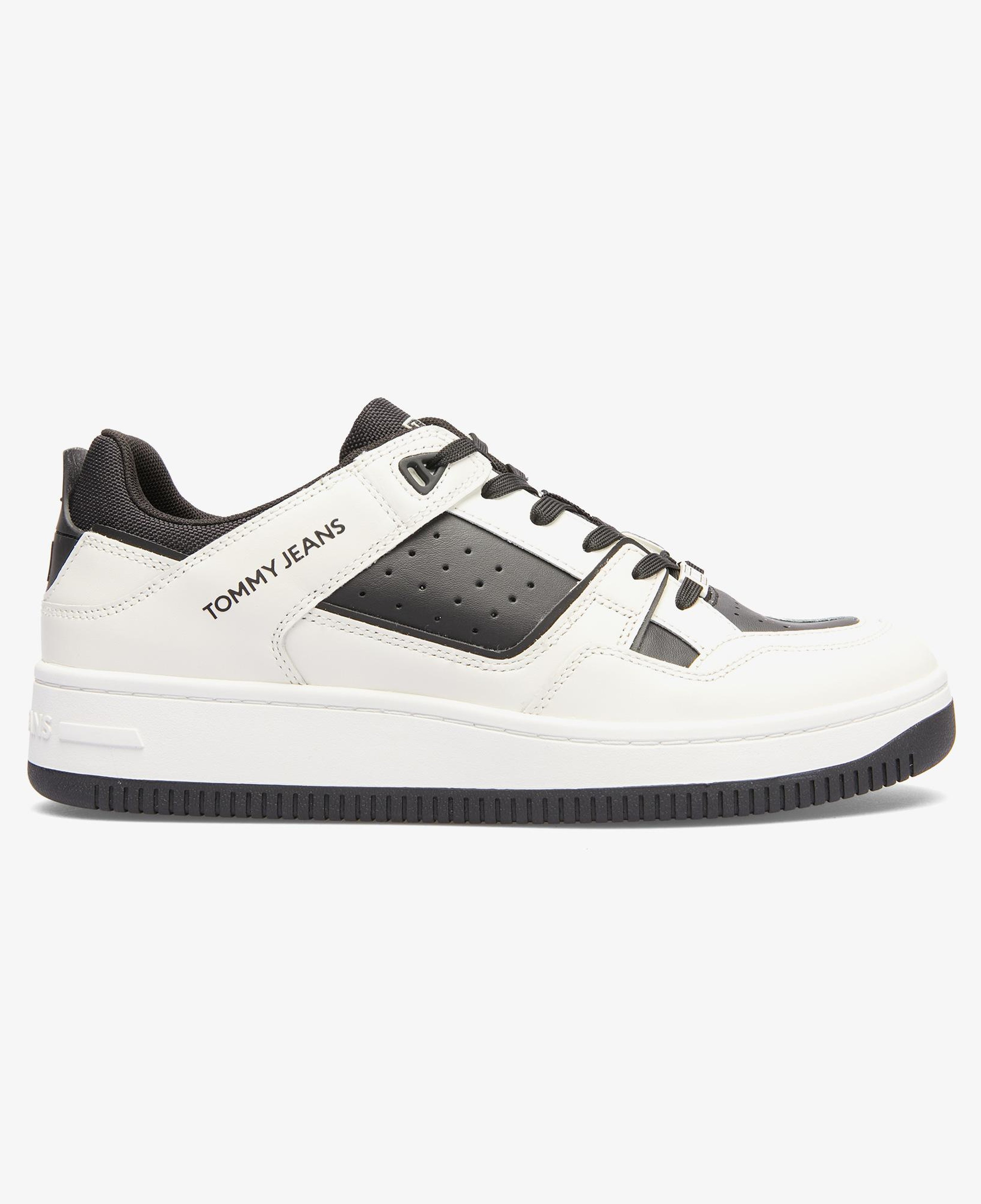 Tommy Jeans Basket Retro Erkek Siyah Sneaker