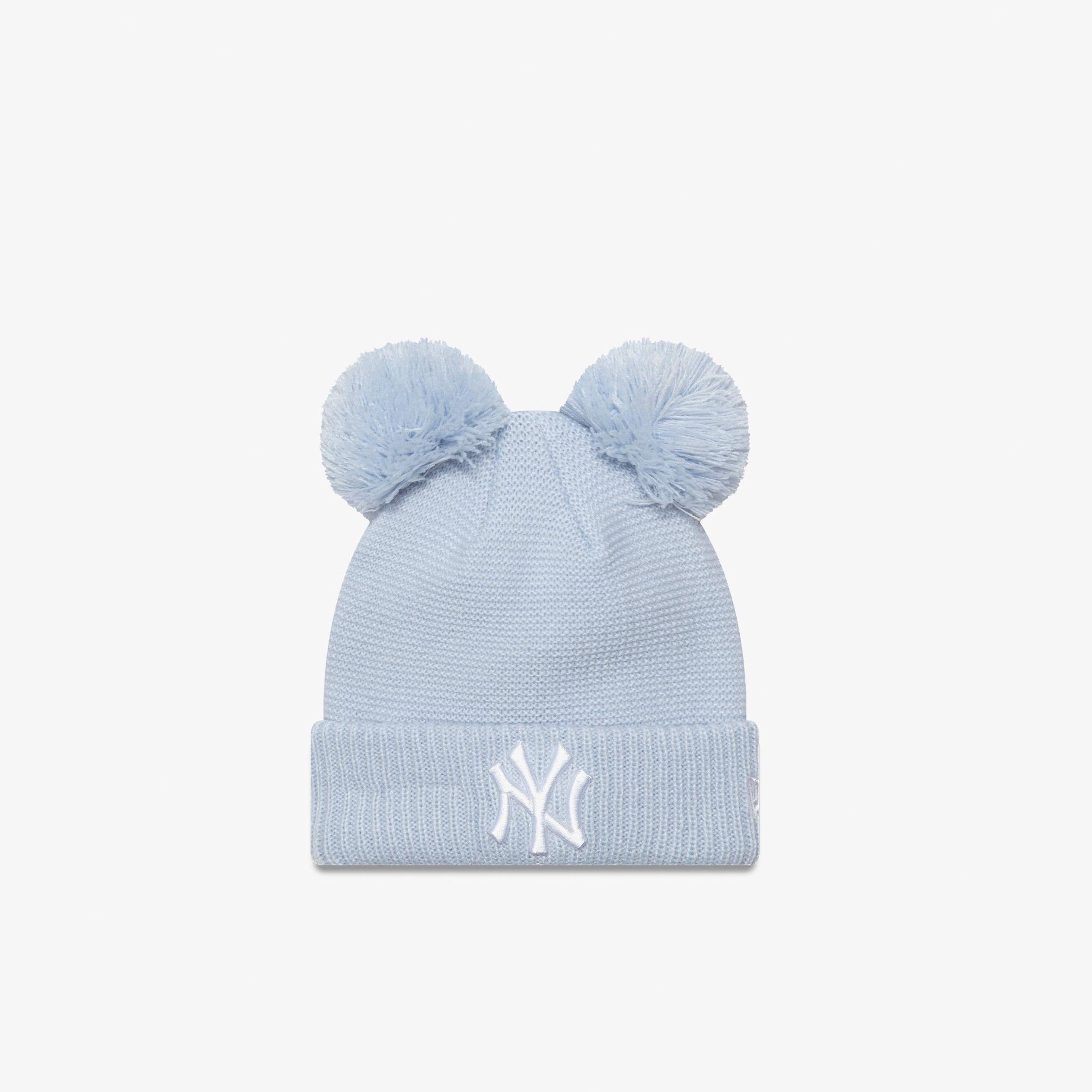 New Era Child Double Pom Neyyan Sfb Çocuk Mavi Bere