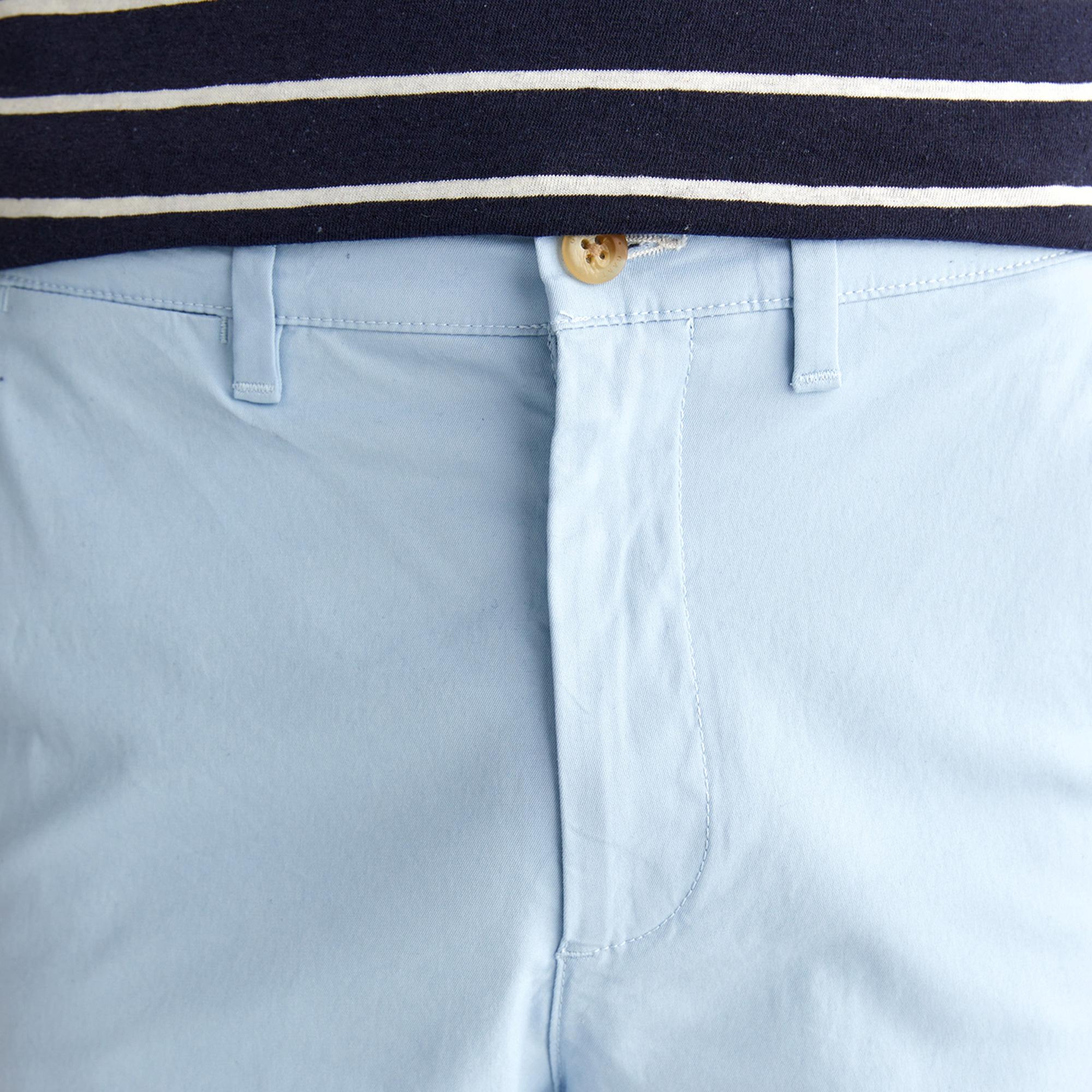GANT Erkek Mavi Slim Fit Şort