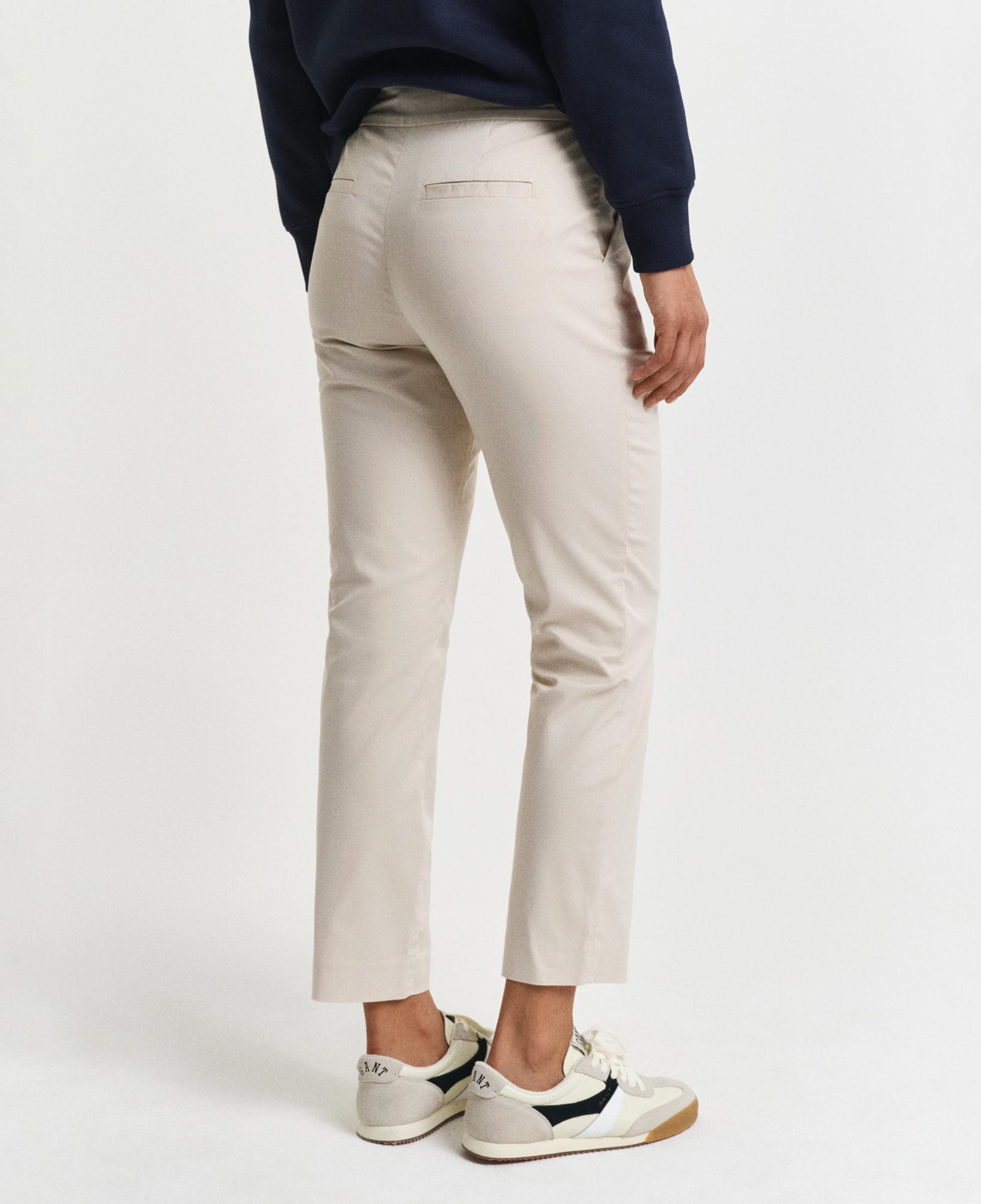 Gant Kadın Bej Slim Fit Pantolon