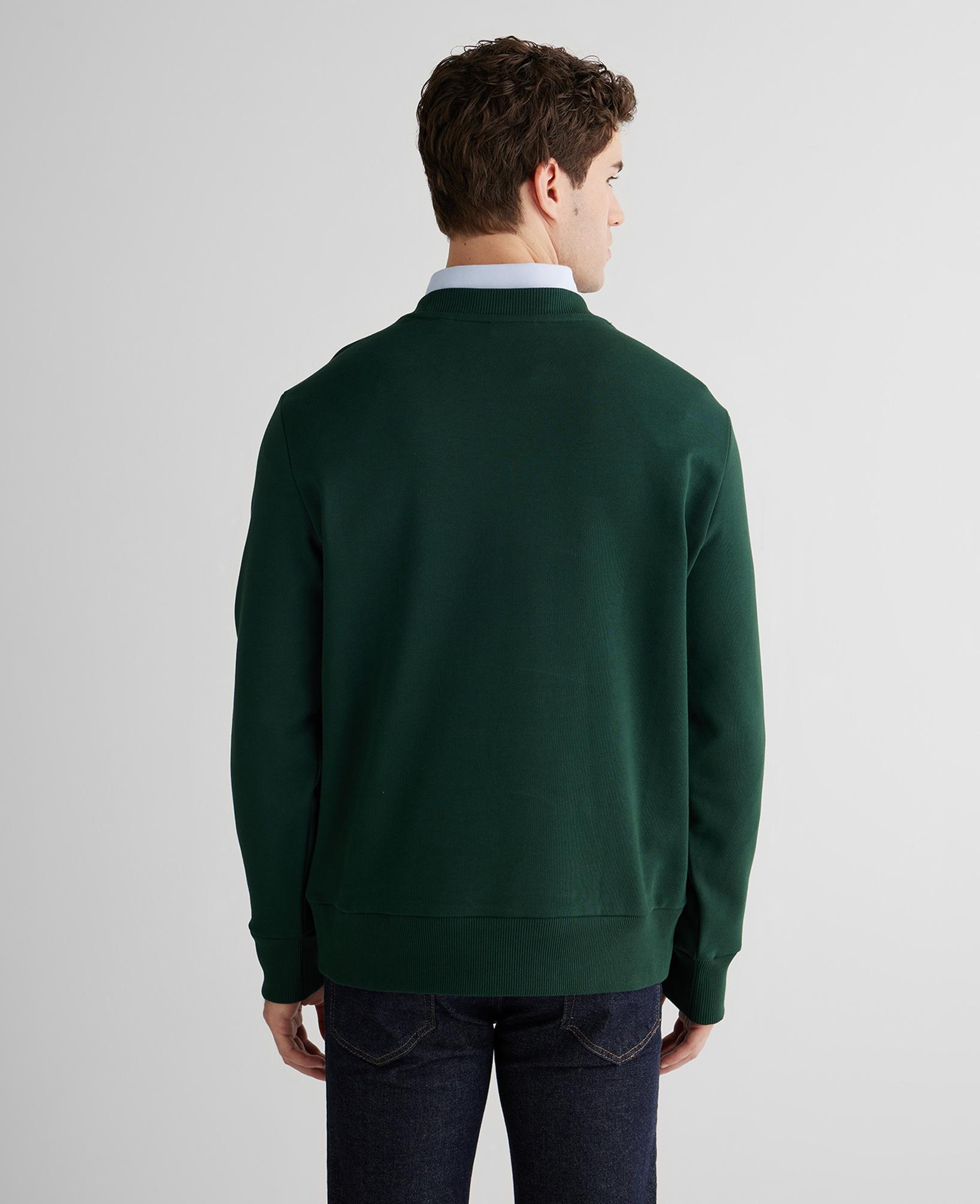 GANT Erkek Yeşil Regular Fit Bisiklet Yaka Sweatshirt