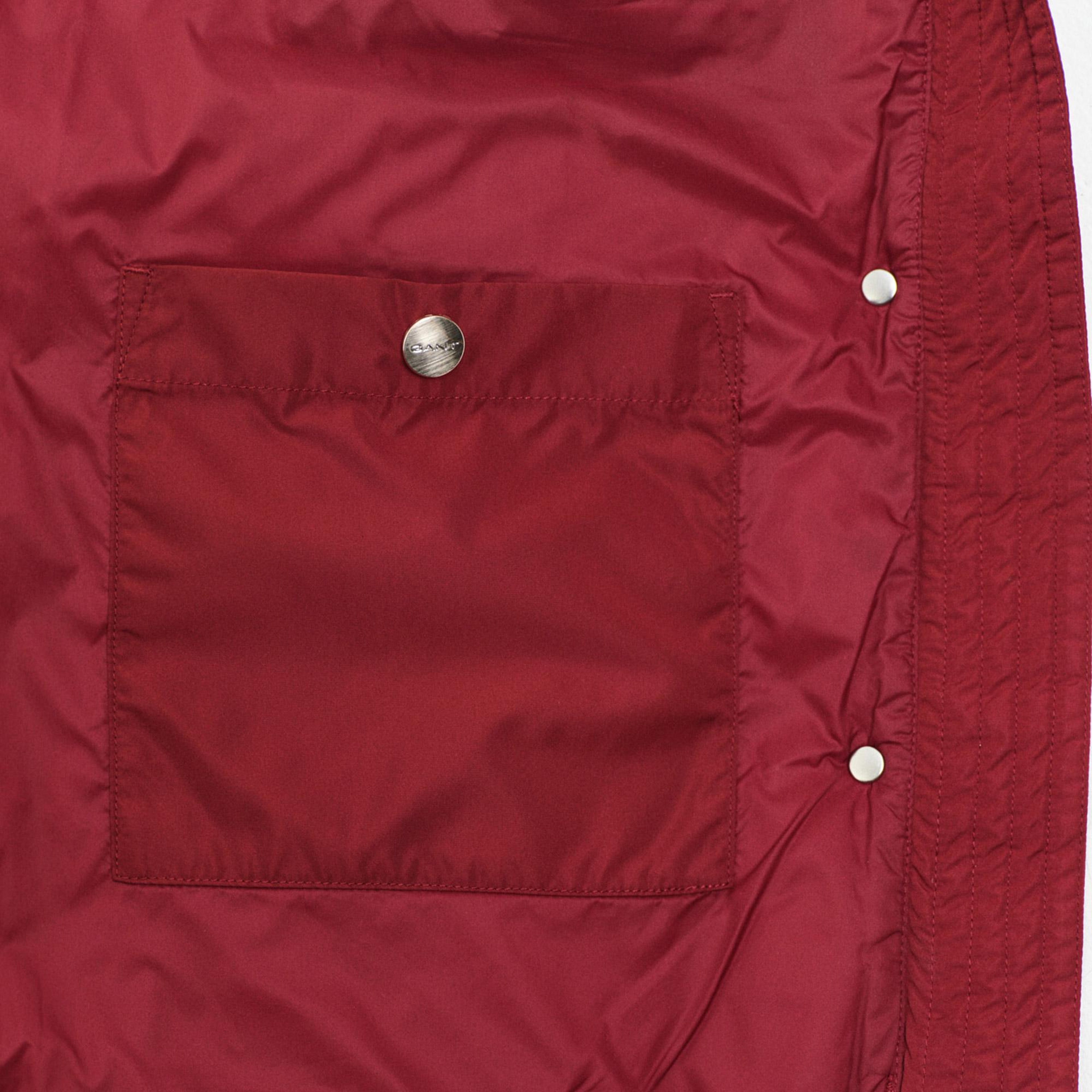 GANT Kadın Bordo Dik Yaka Mont