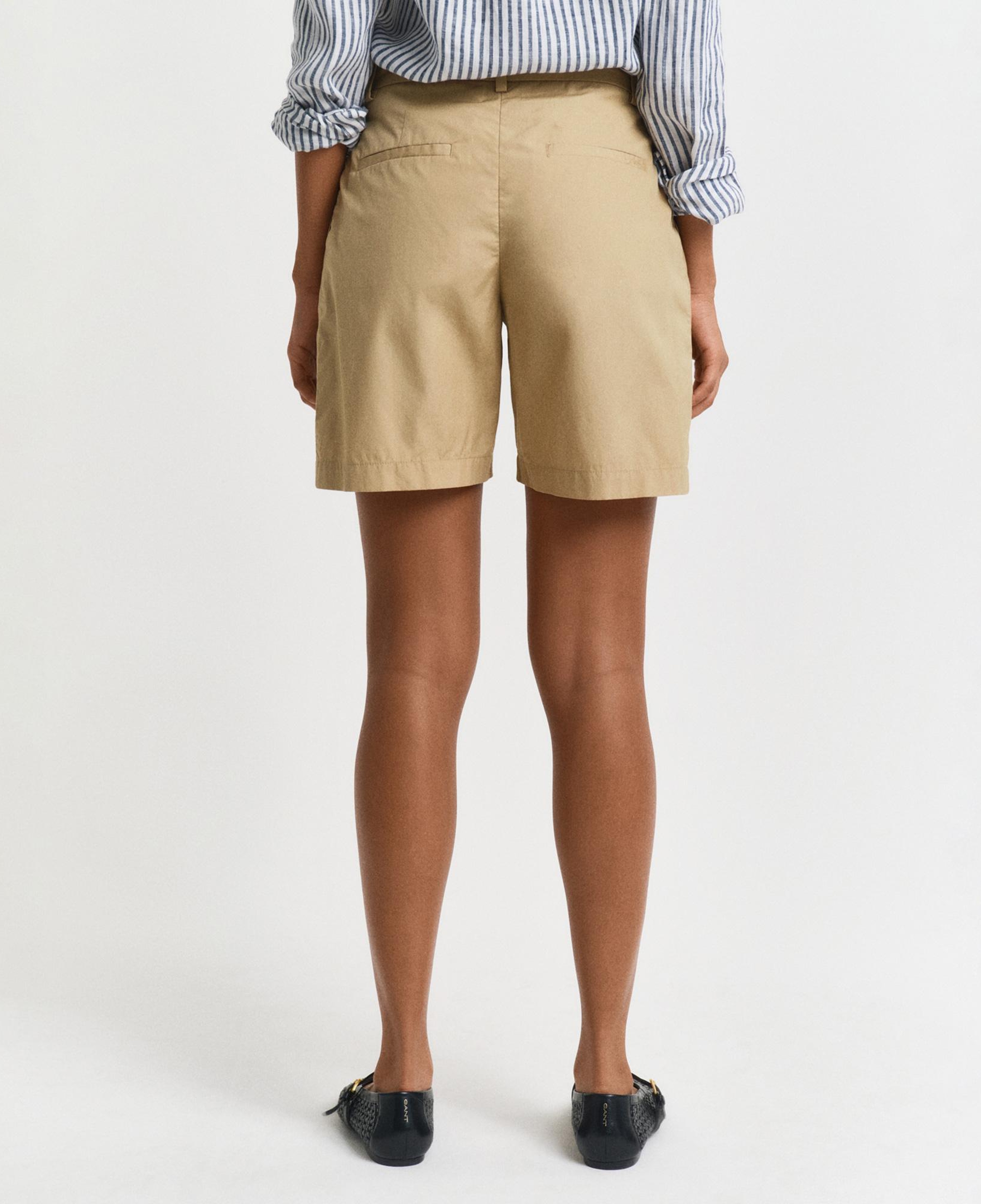GANT Kadın Bej Relaxed Fit Şort