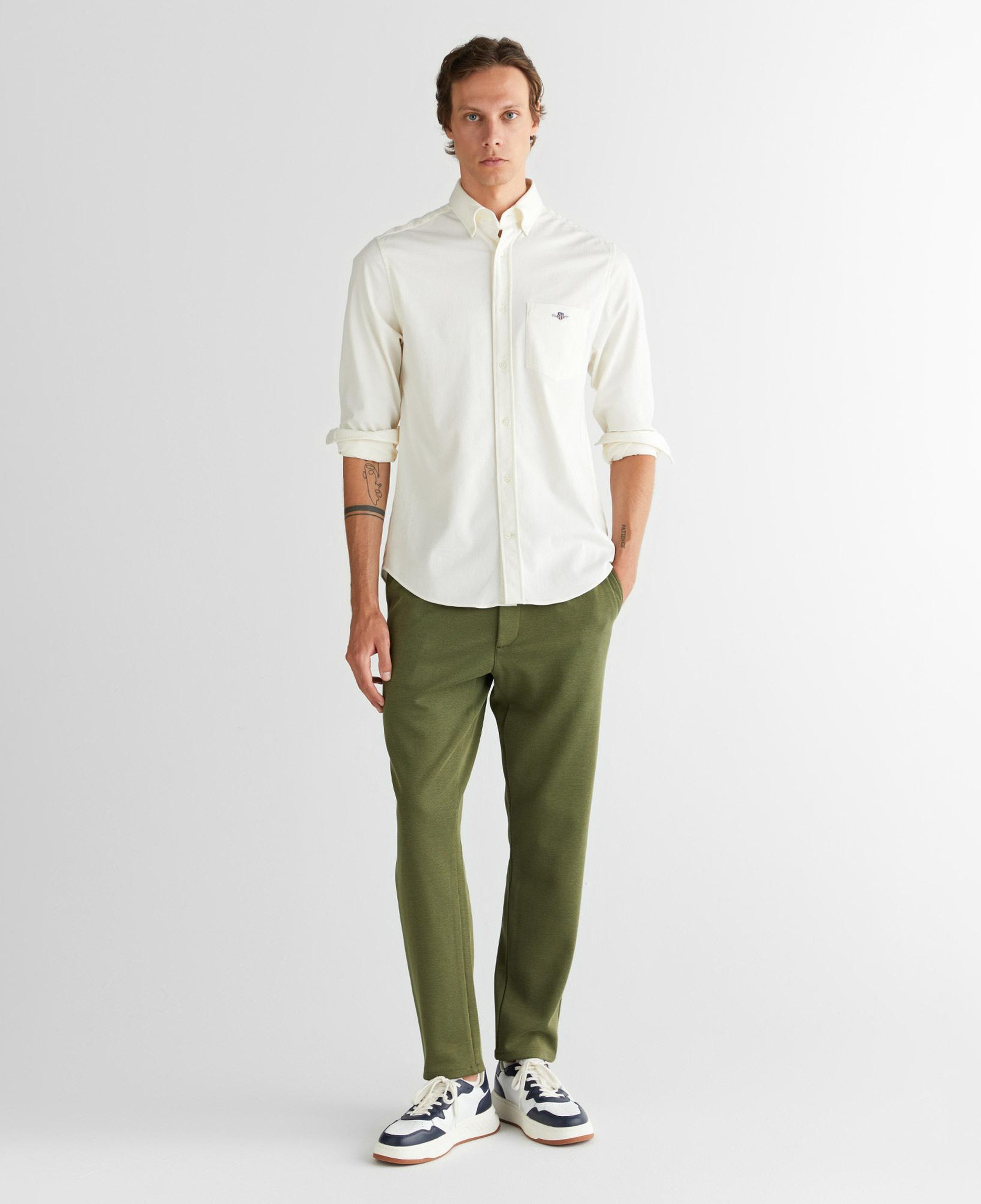 GANT Erkek Yeşil Jogger Fit Pantolon