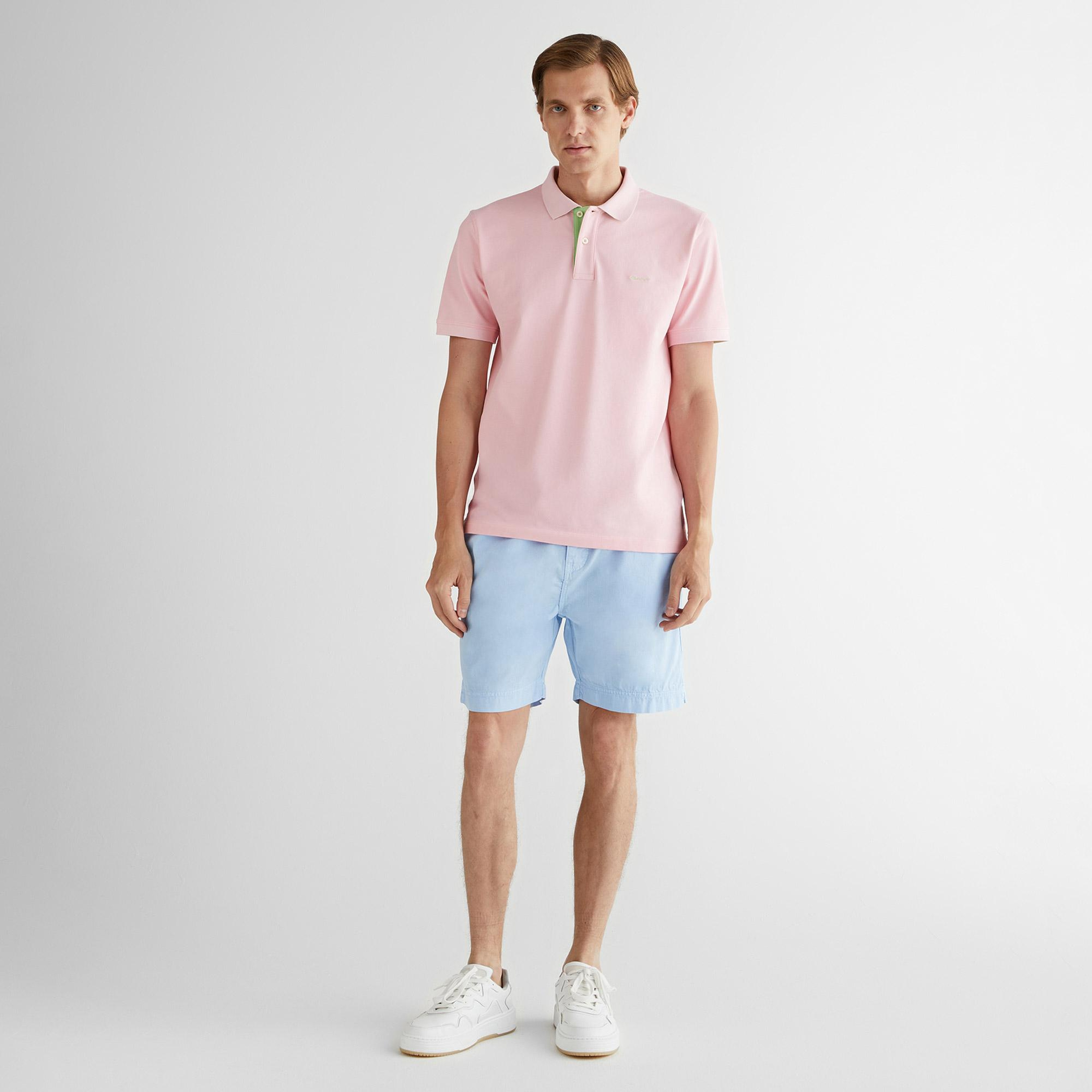 GANT Erkek Mavi Regular Fit Şort