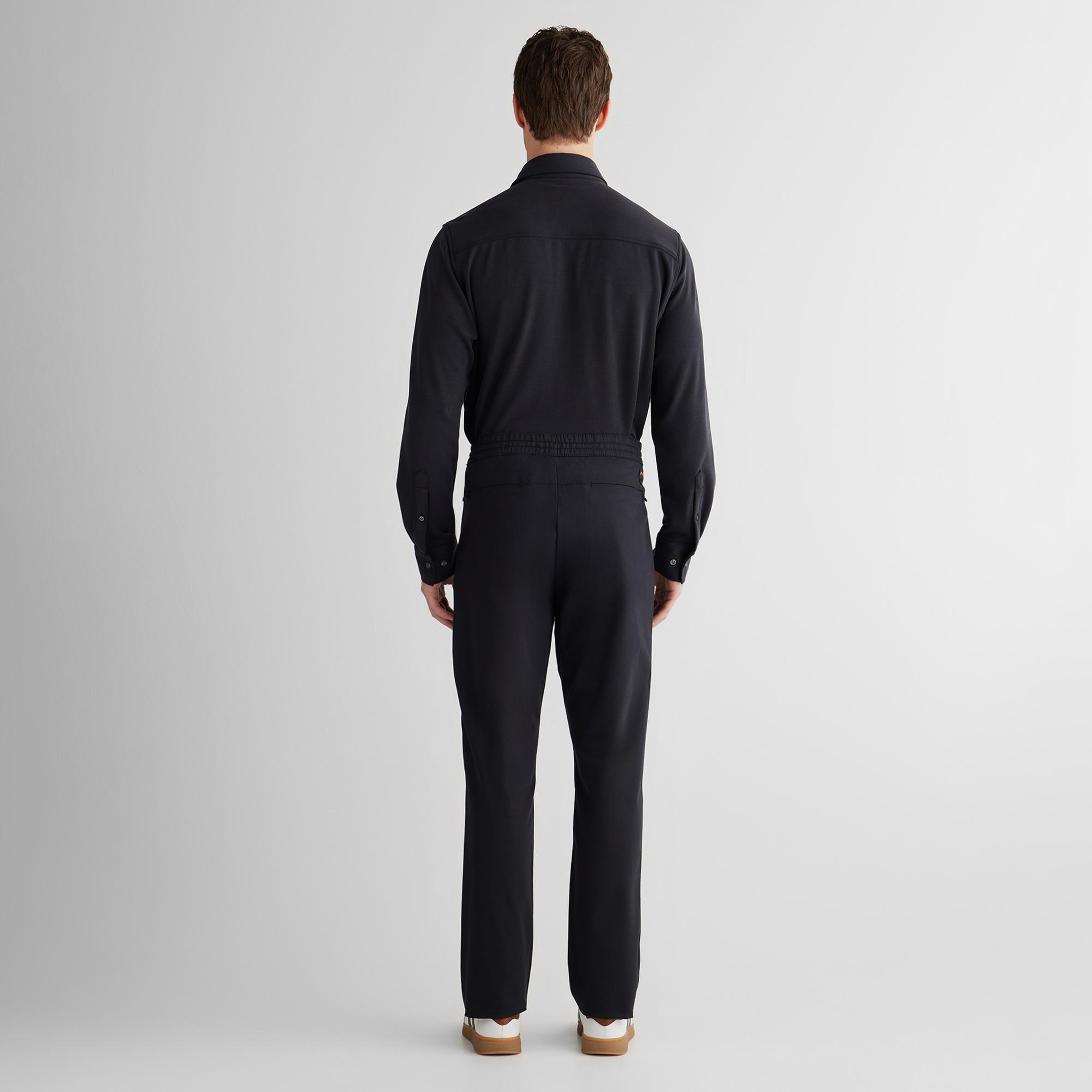 GANT Erkek Siyah Regular Fit Pantolon