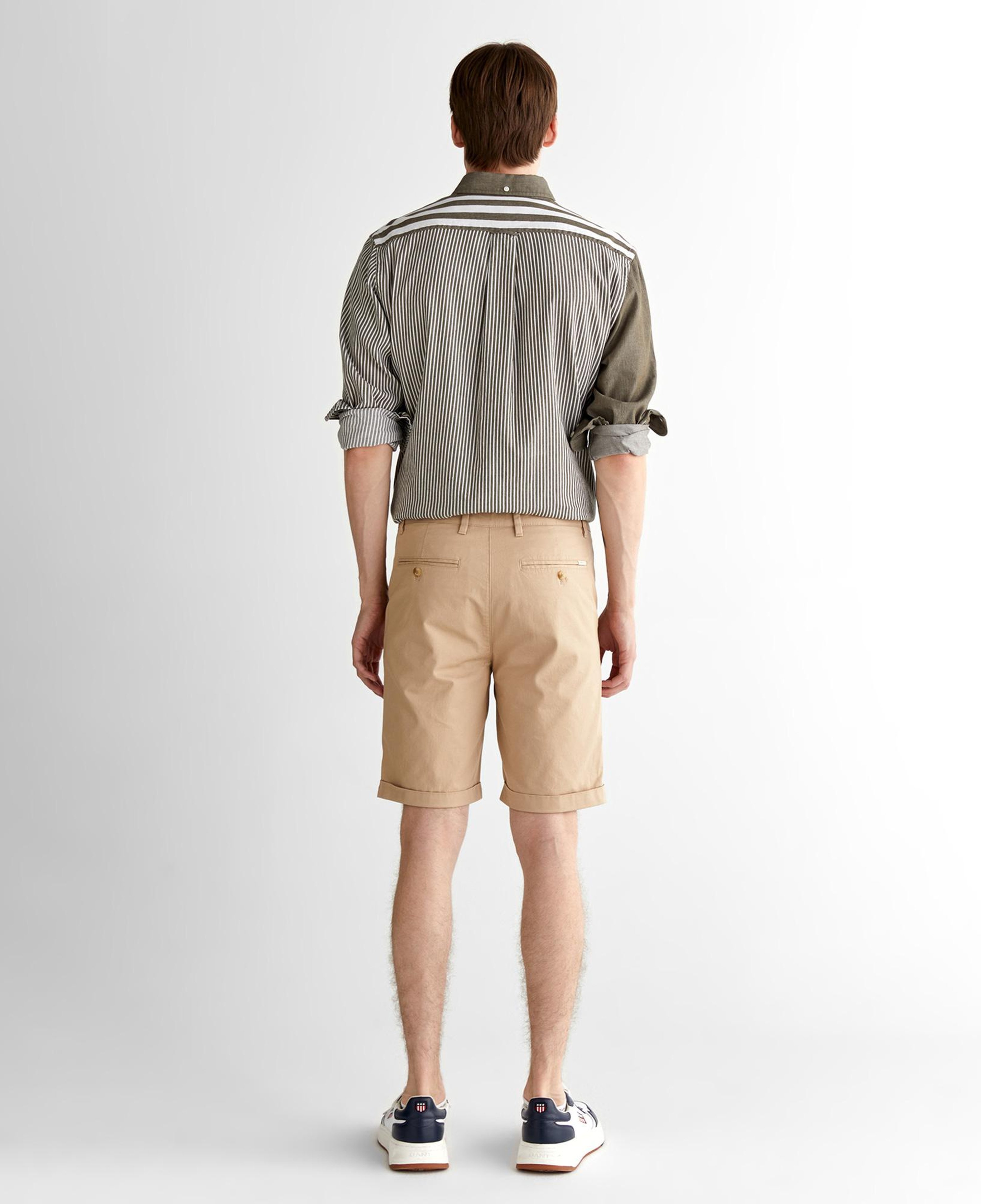 GANT Erkek Bej Slim Fit Şort