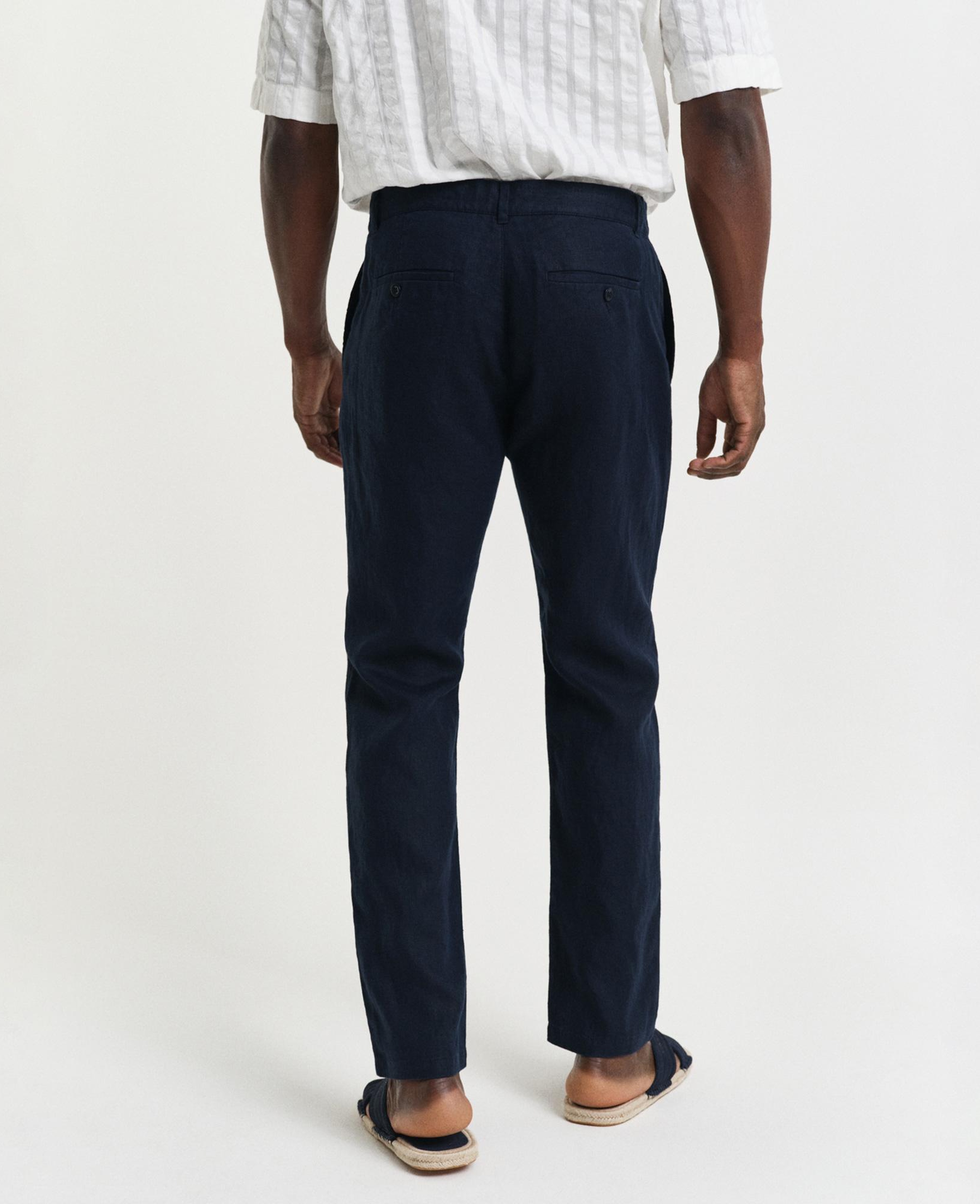GANT Erkek Lacivert Relaxed Fit Pantolon