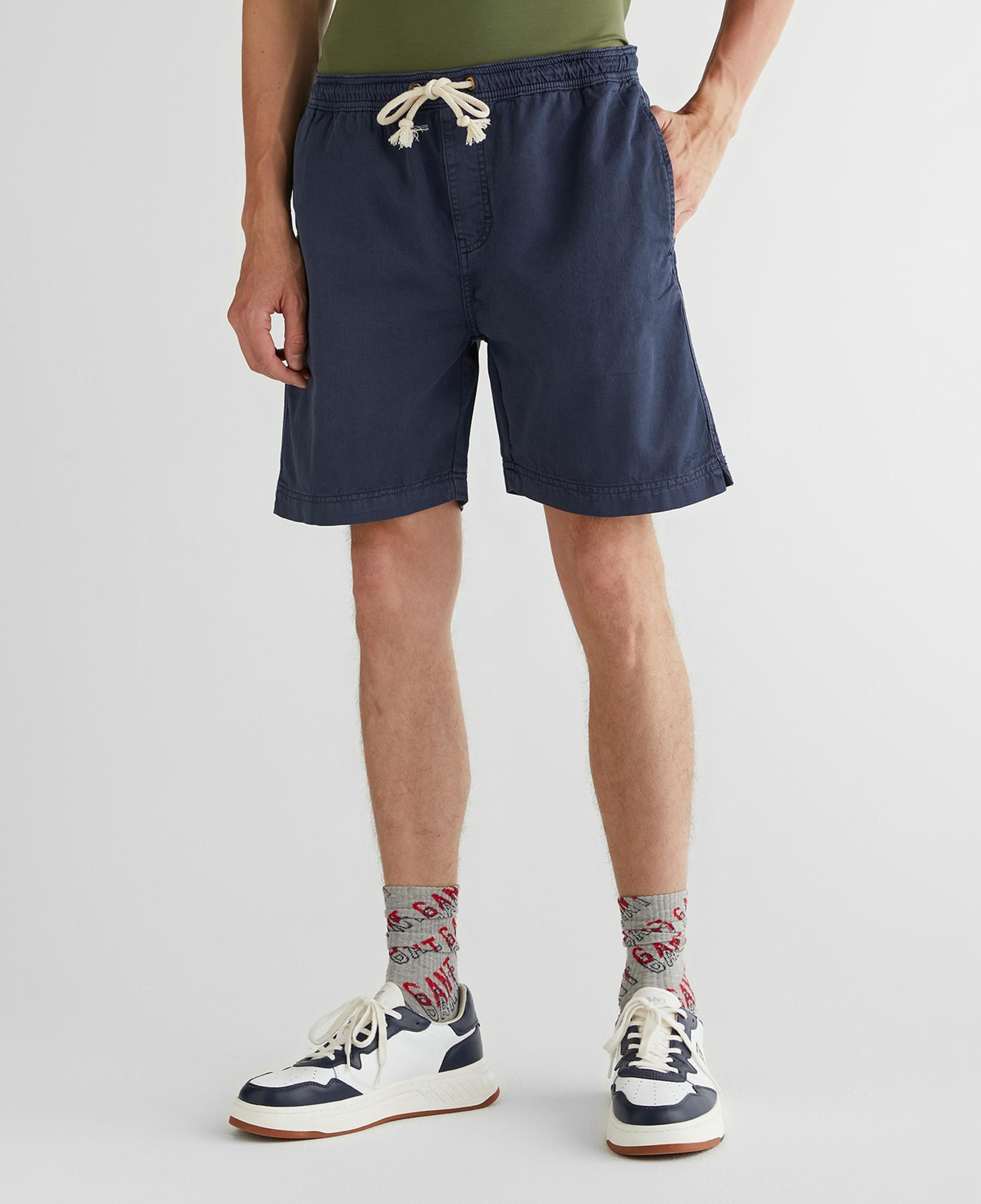 GANT Erkek Lacivert Regular Fit Şort