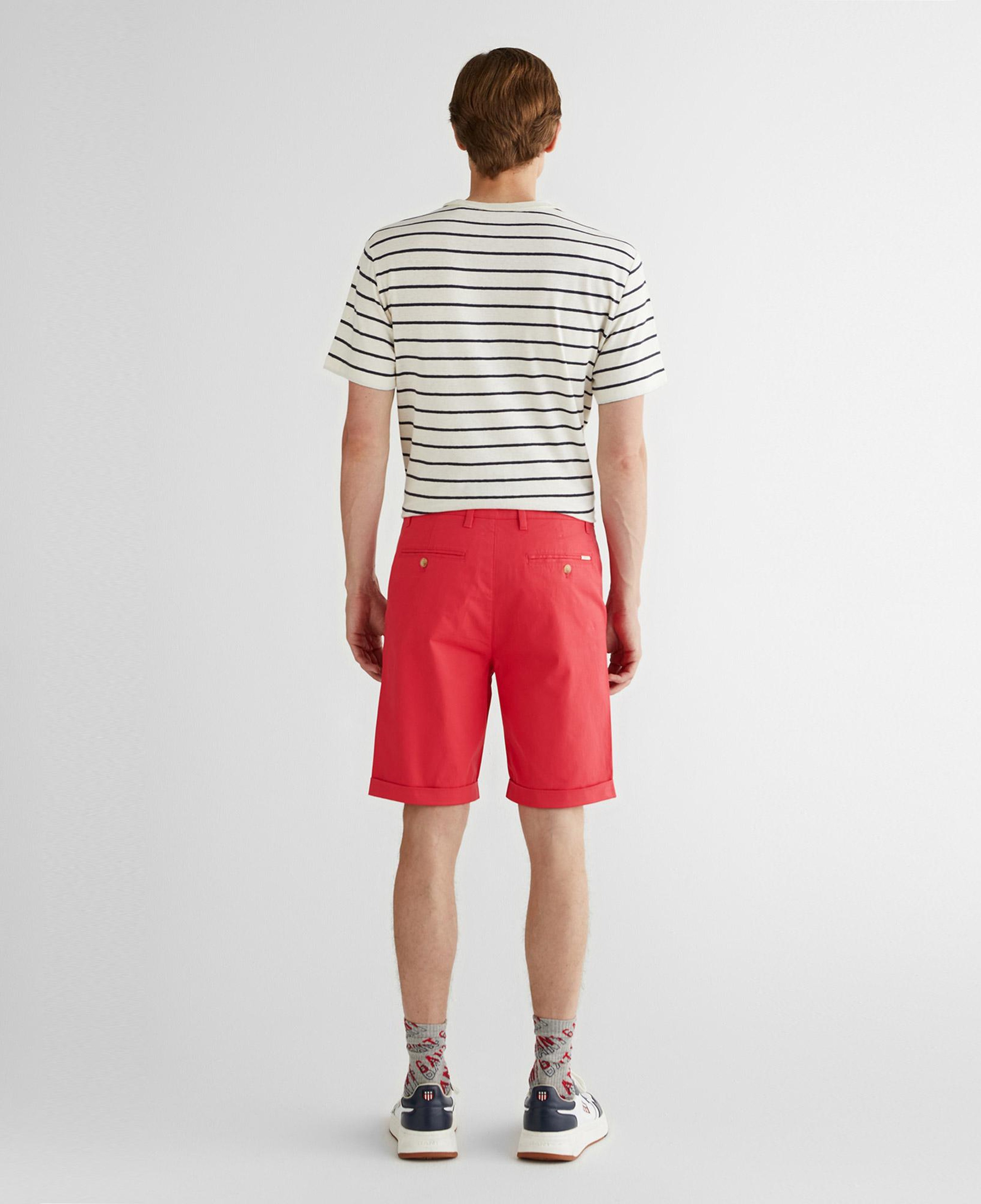 GANT Erkek Kırmızı Slim Fit Şort