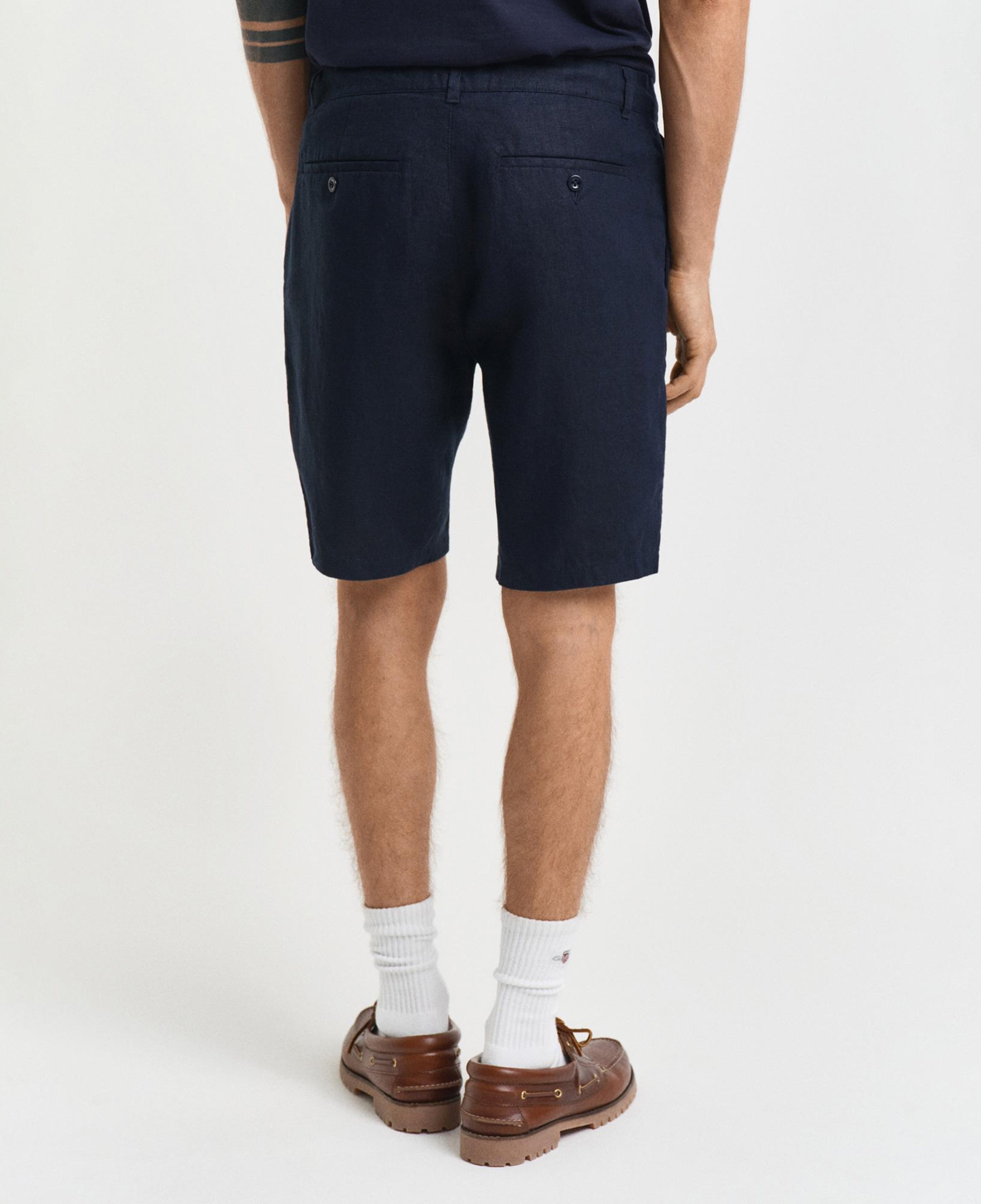 GANT Erkek Lacivert Relaxed Fit Şort