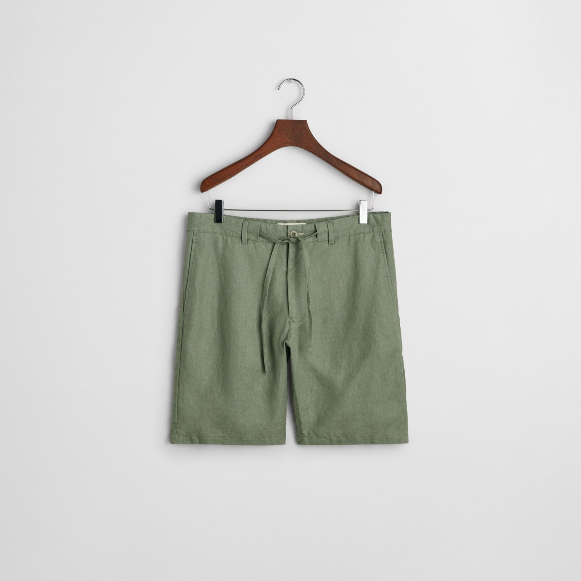 GANT Erkek Yeşil Relaxed Fit Şort