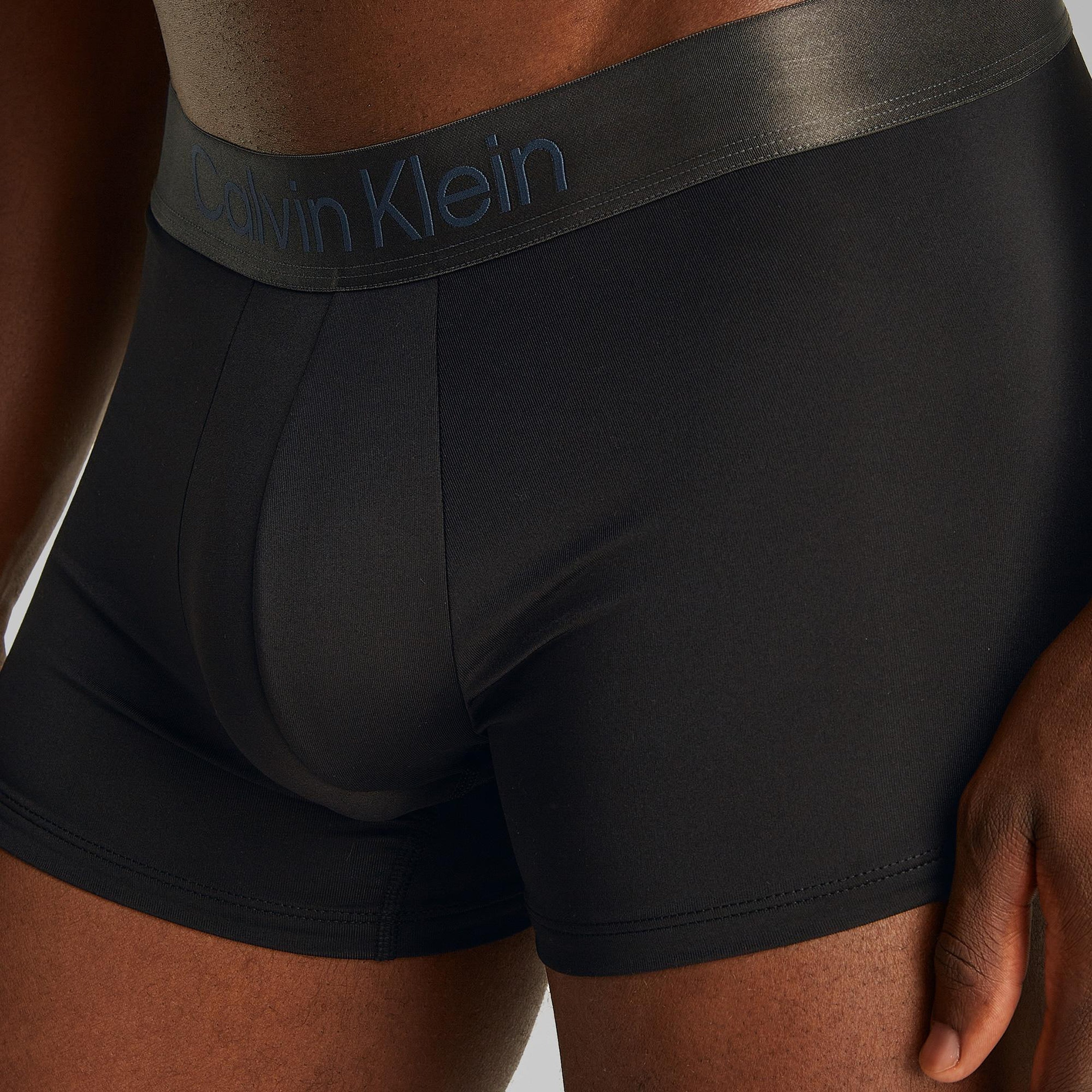 Calvin Klein Trunk 3'lü Erkek Siyah Boxer