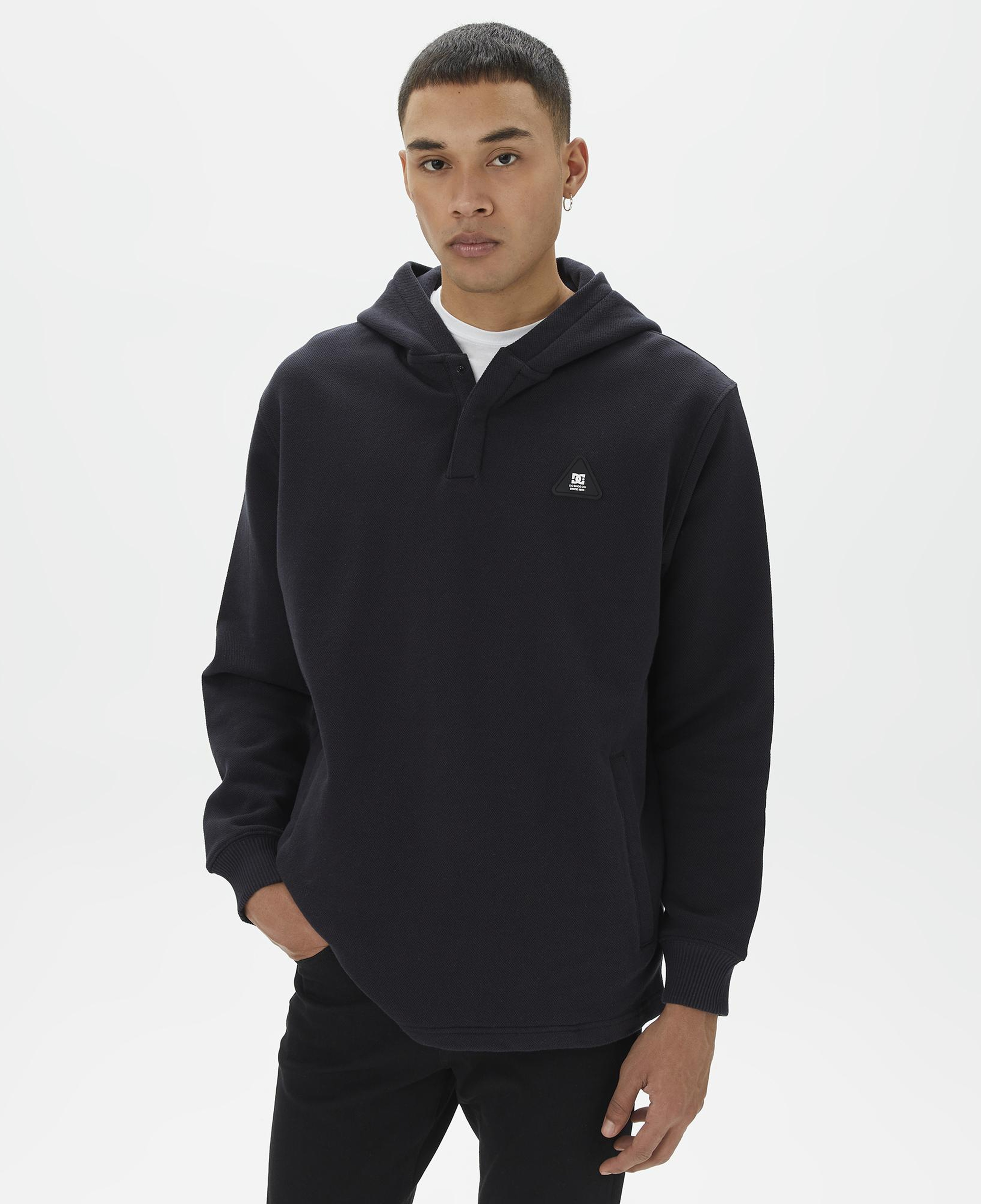 Dc Offpeak Erkek Siyah Hoodie